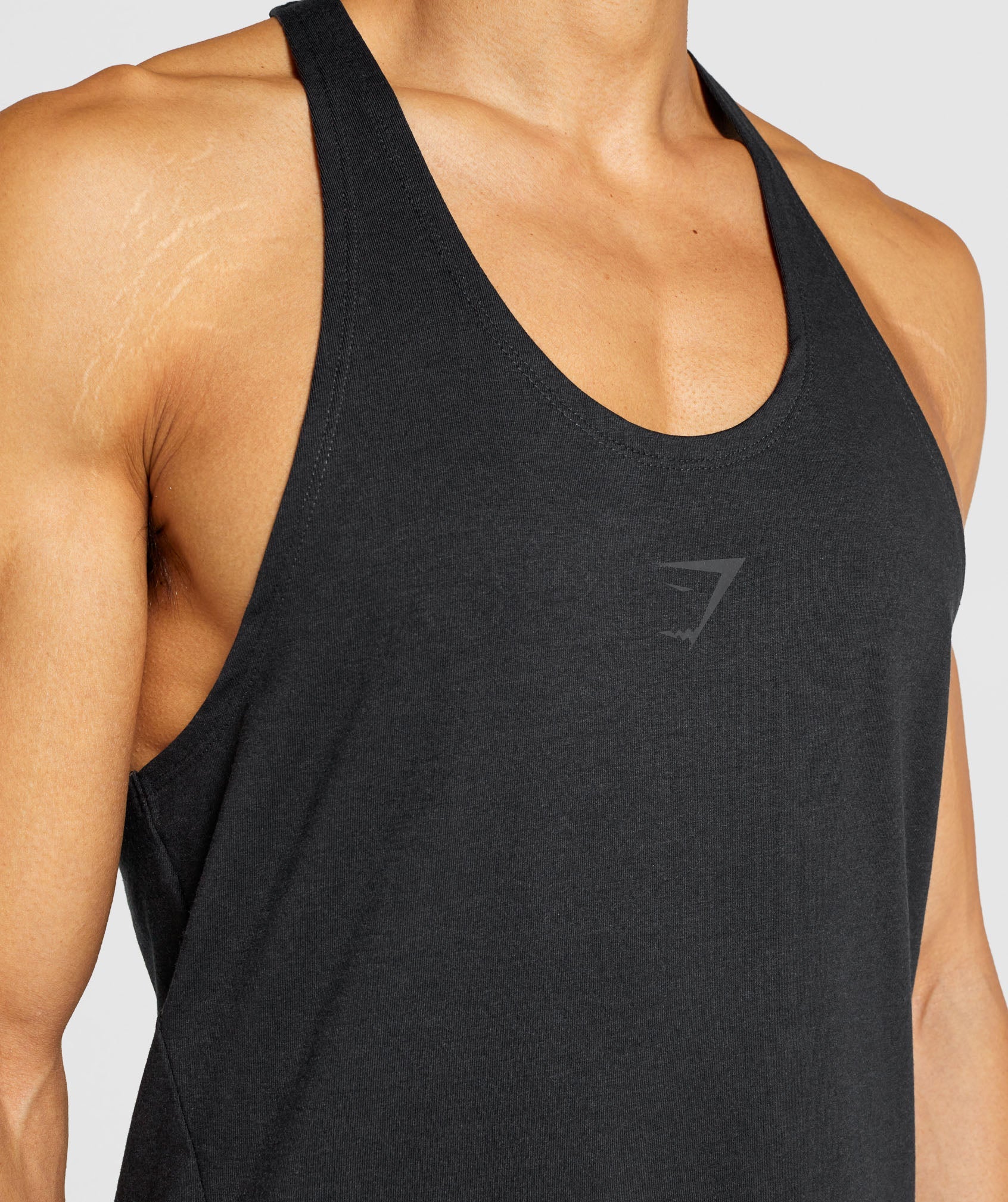 Gymshark Bold Stringer - Black - Image 6