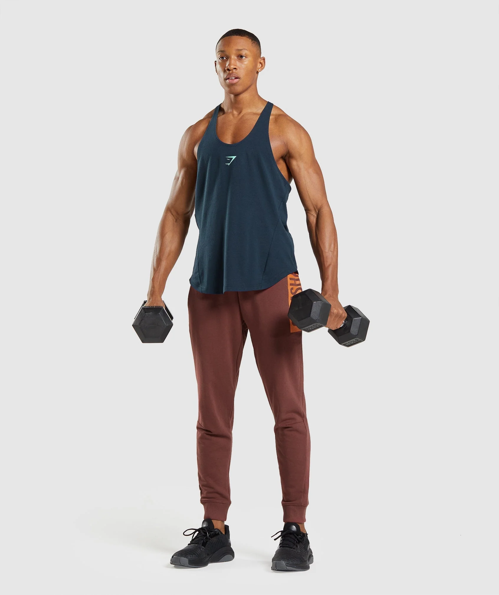 Gymshark Bold Stringer - Navy - Image 4