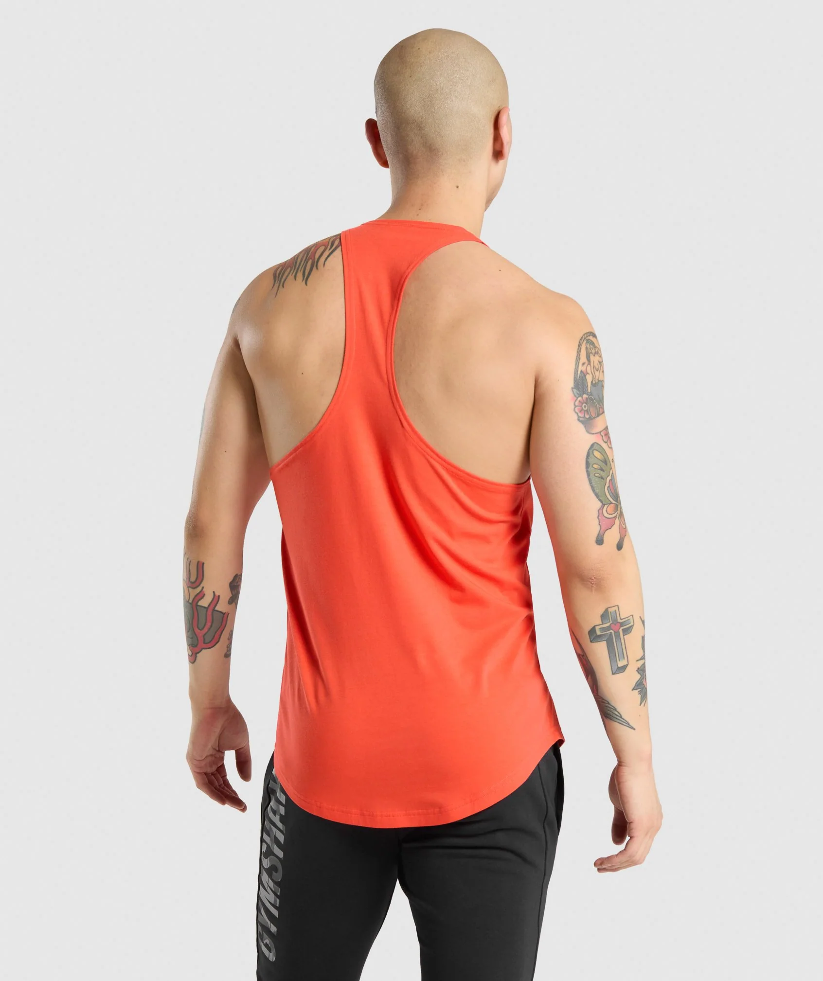 Gymshark Bold Stringer - Orange/Camo - Image 2