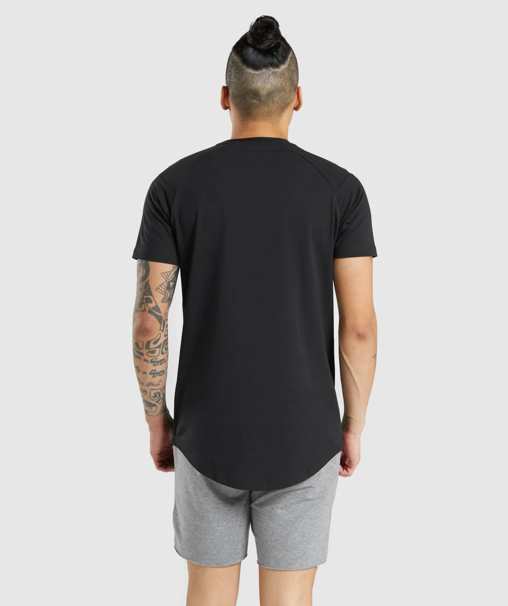 Gymshark Bold T-Shirt - Black/Black - Image 2