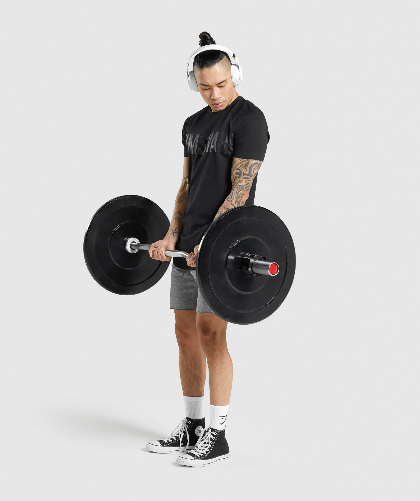 Gymshark Bold T-Shirt - Black/Black - Image 3