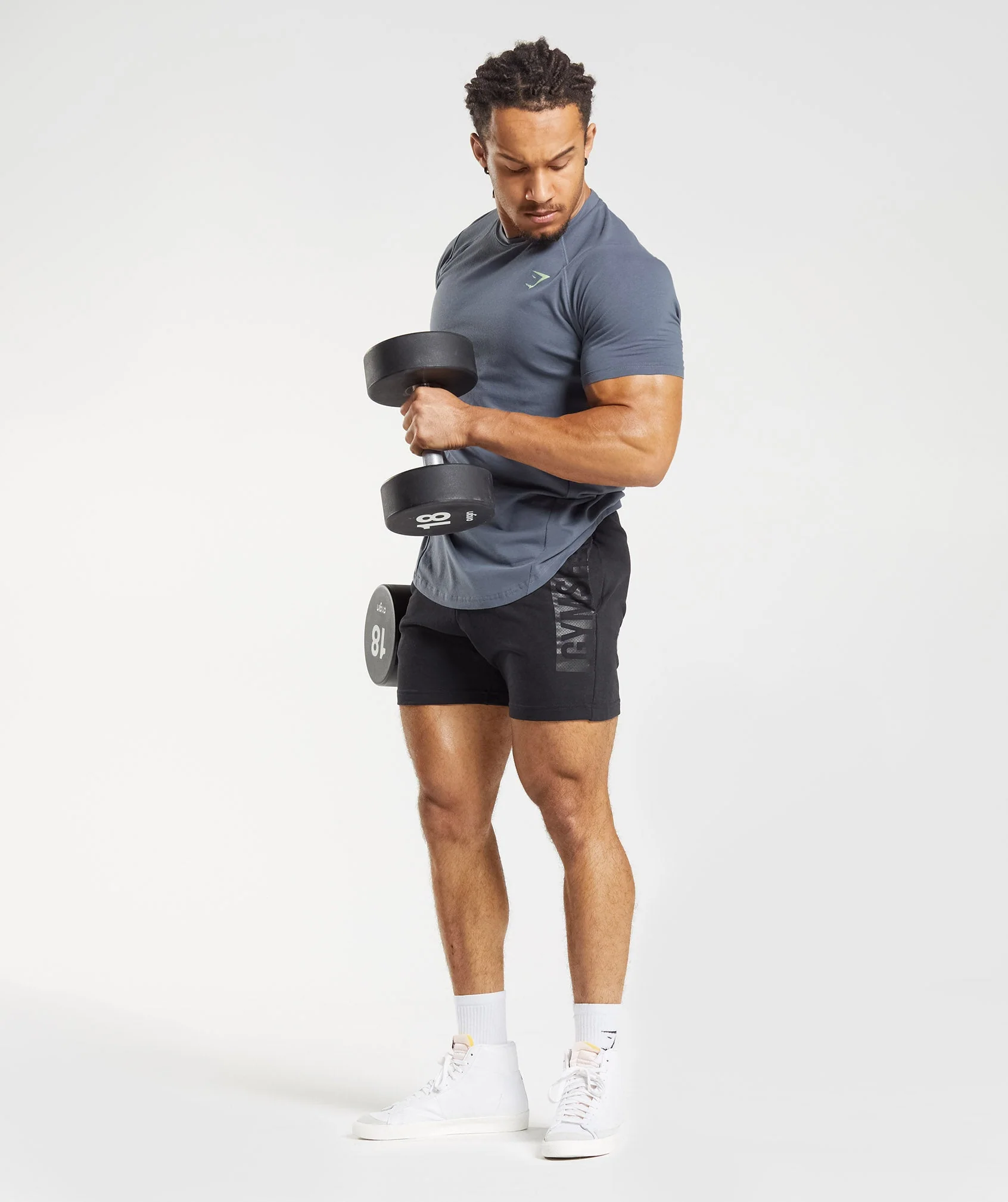Gymshark Bold T-Shirt - Evening Blue - Image 4