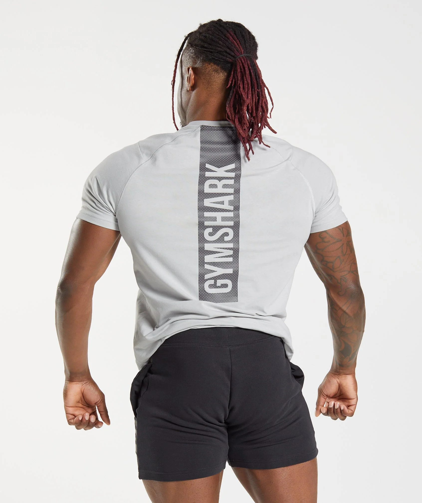 Gymshark Bold T-Shirt - Light Grey