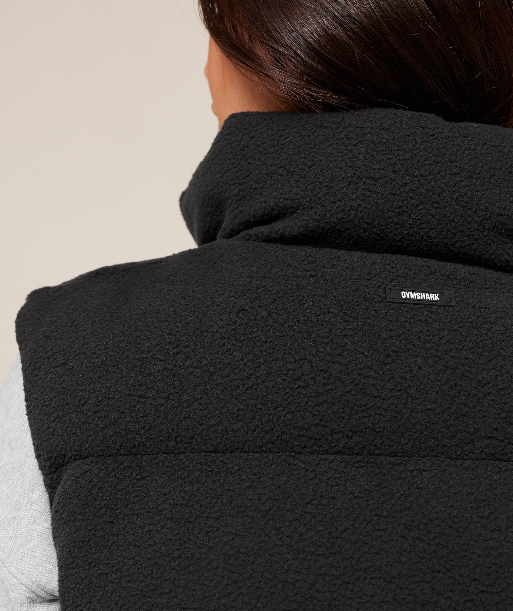 Gymshark Borg Puffer Vest - Black - Image 5