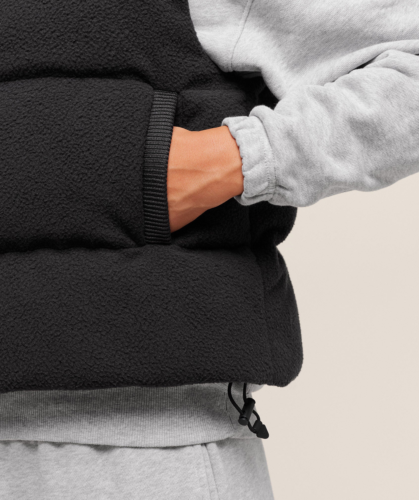 Gymshark Borg Puffer Vest - Black - Image 8