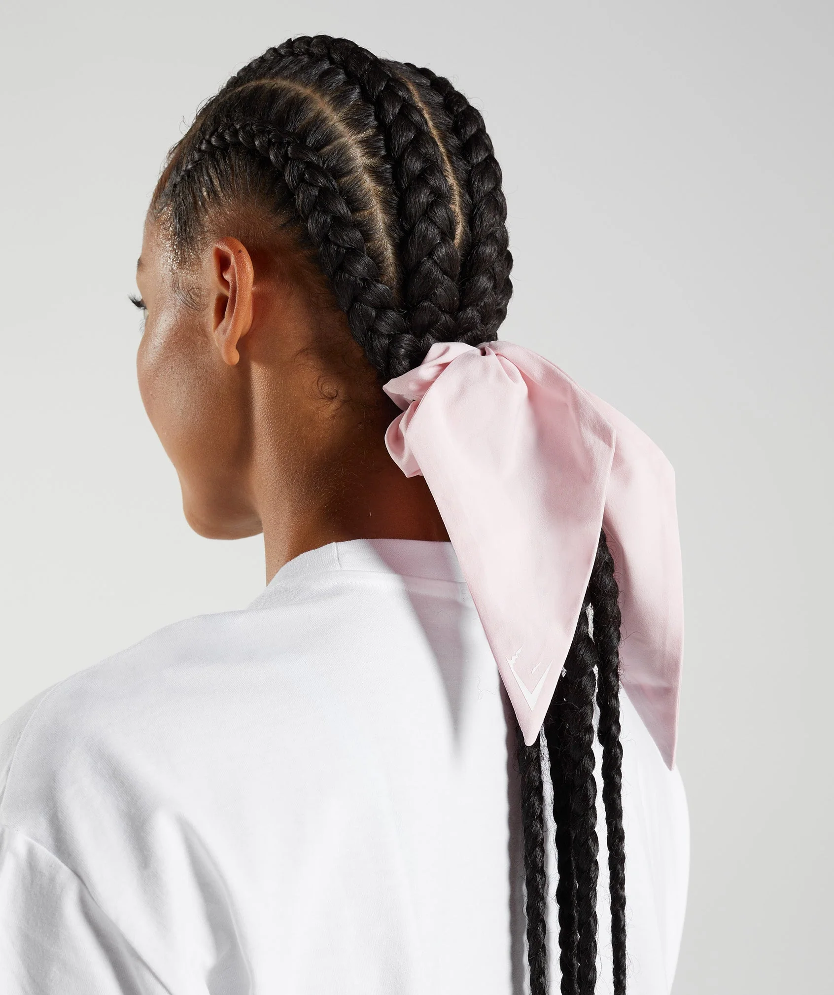 Gymshark Bow Scrunchie - Sweet Pink - Image 4