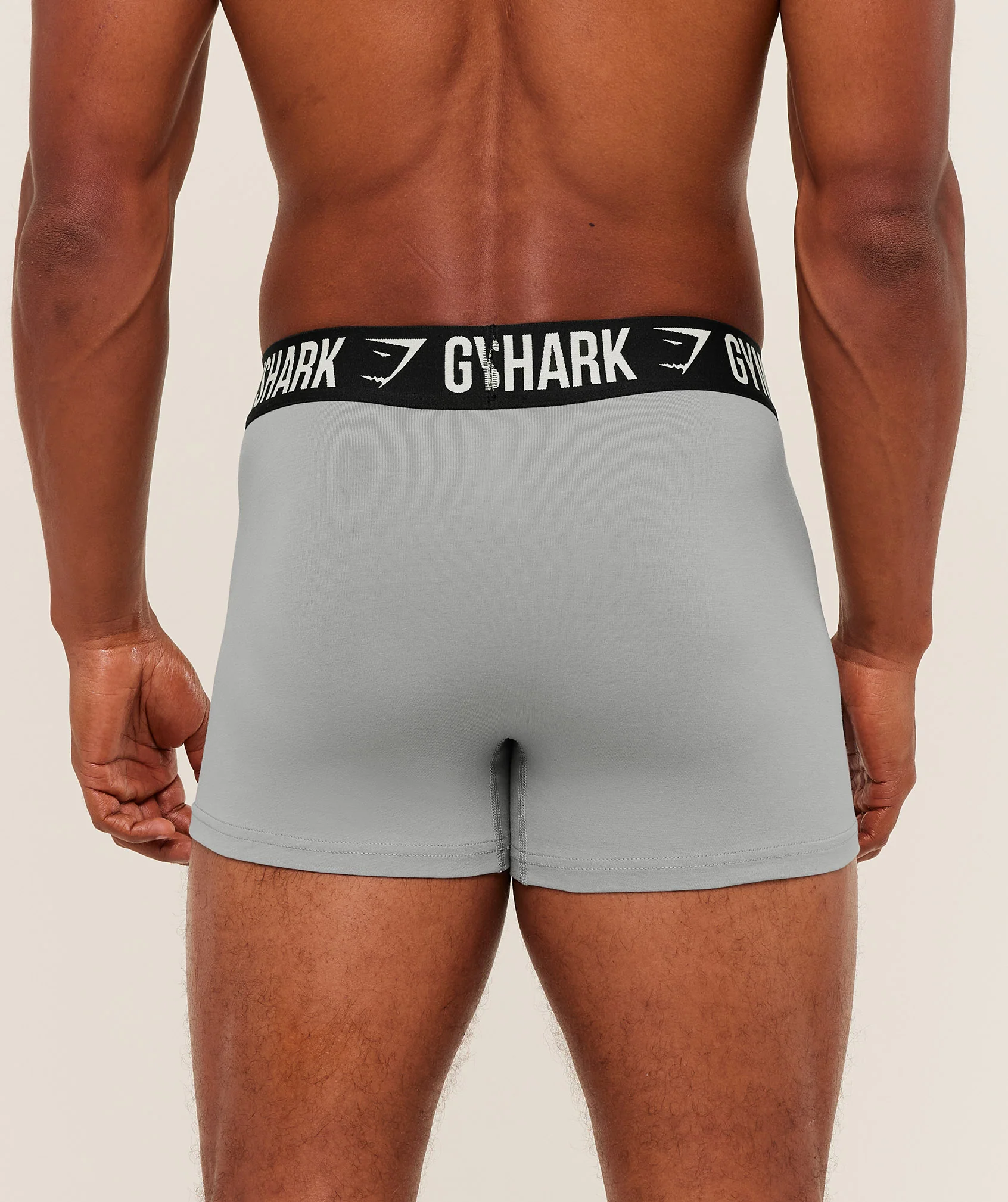 Gymshark Boxer Brief 5PK - GS Smokey Grey/GS Smokey Grey/GS Smokey Grey/GS Smokey Grey/GS Smokey Grey - Image 2