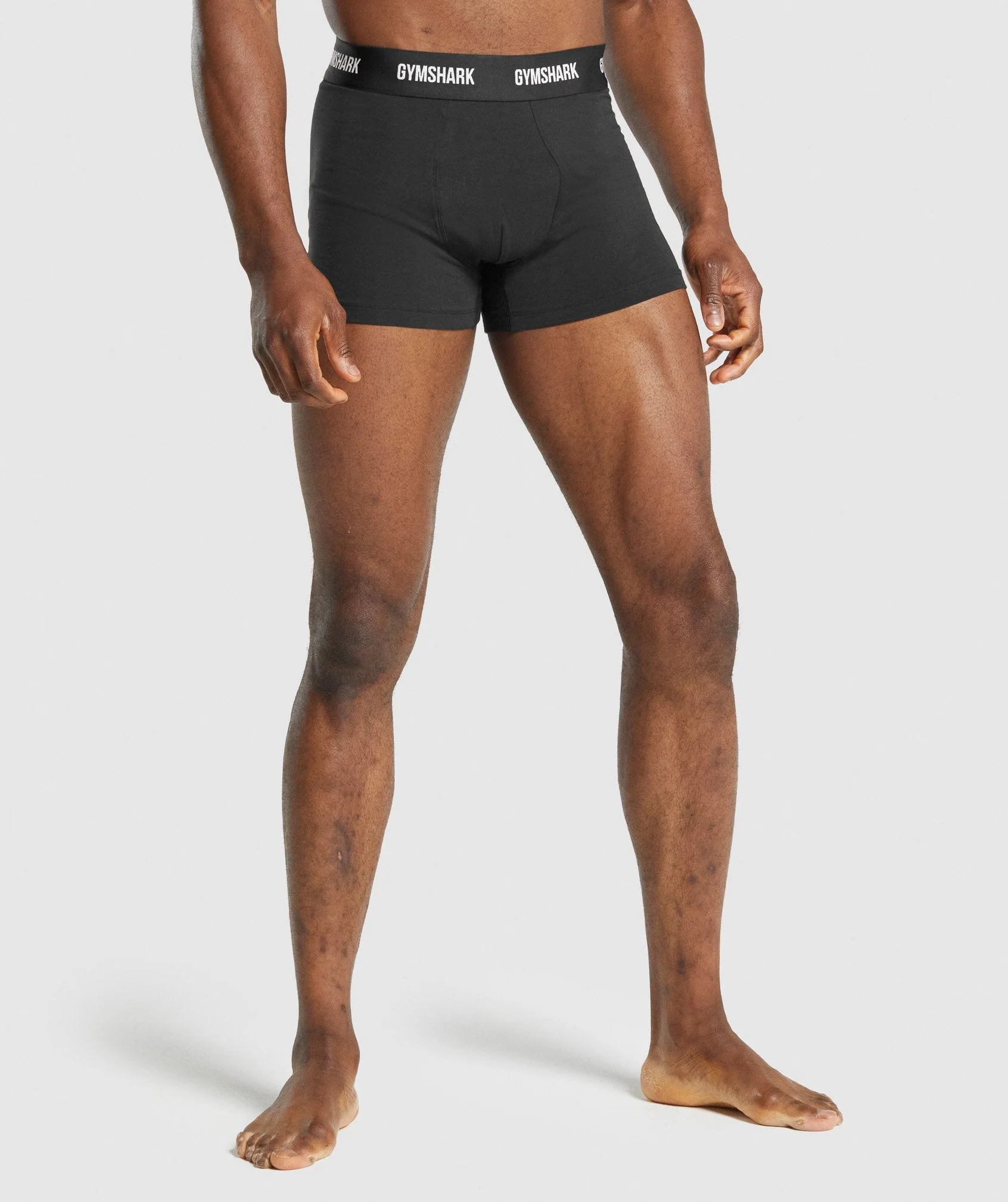 Gymshark Boxers 2PK - Black - Image 2