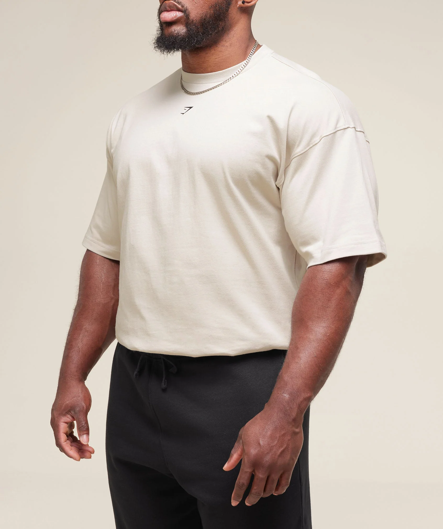 Gymshark Break Your Barriers T-Shirt - Pebble Grey - Image 3