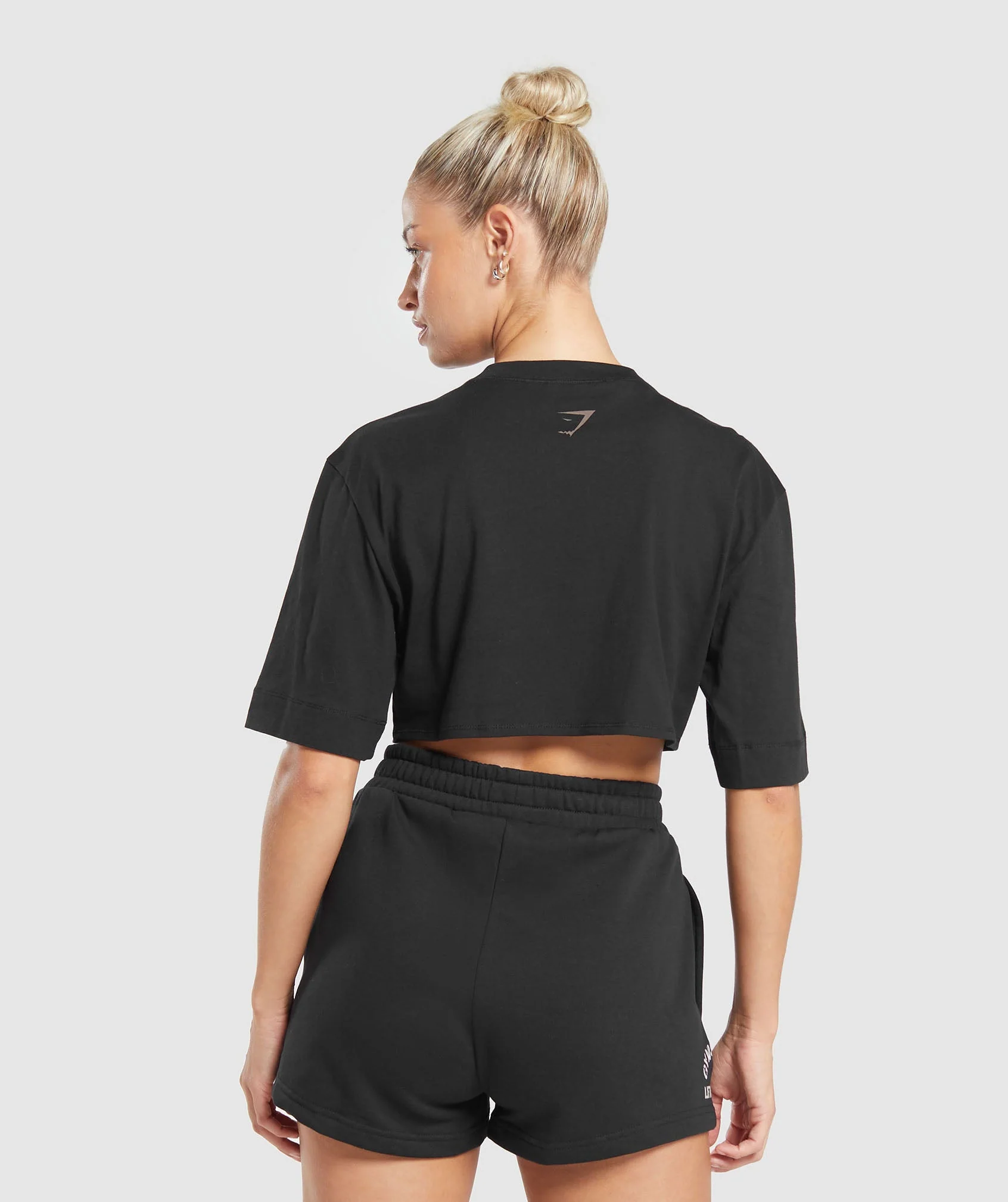 Gymshark Built Crop Top - Black - Image 2