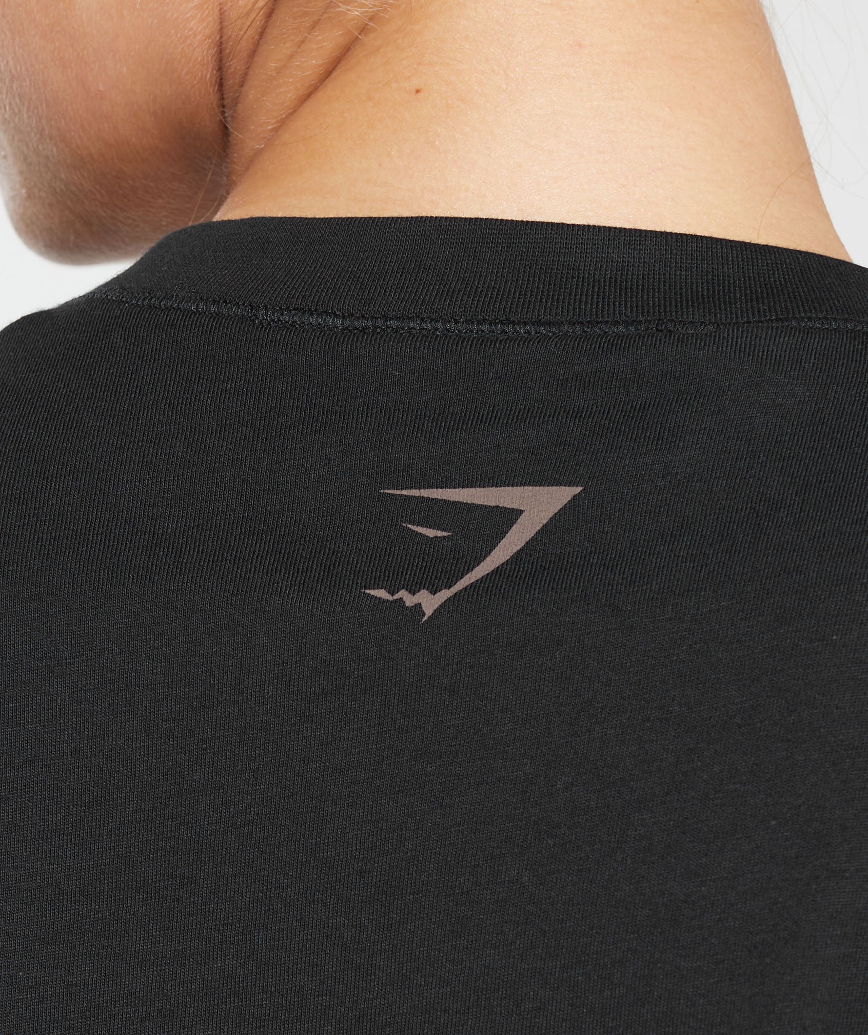 Gymshark Built Crop Top - Black - Image 5