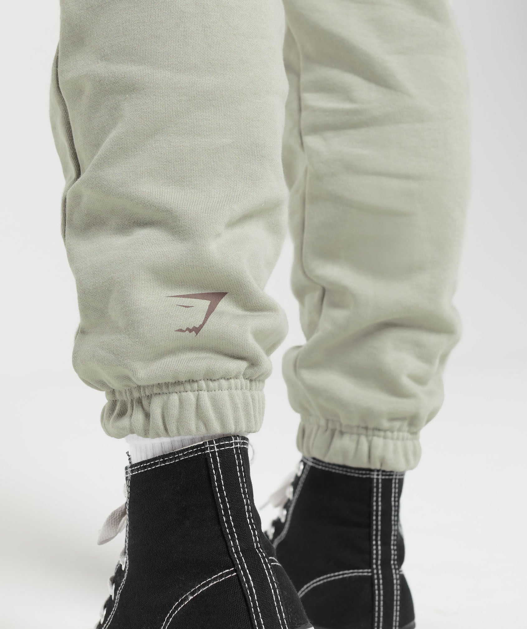 Gymshark Built Graphic Joggers - Stone Grey - Image 6