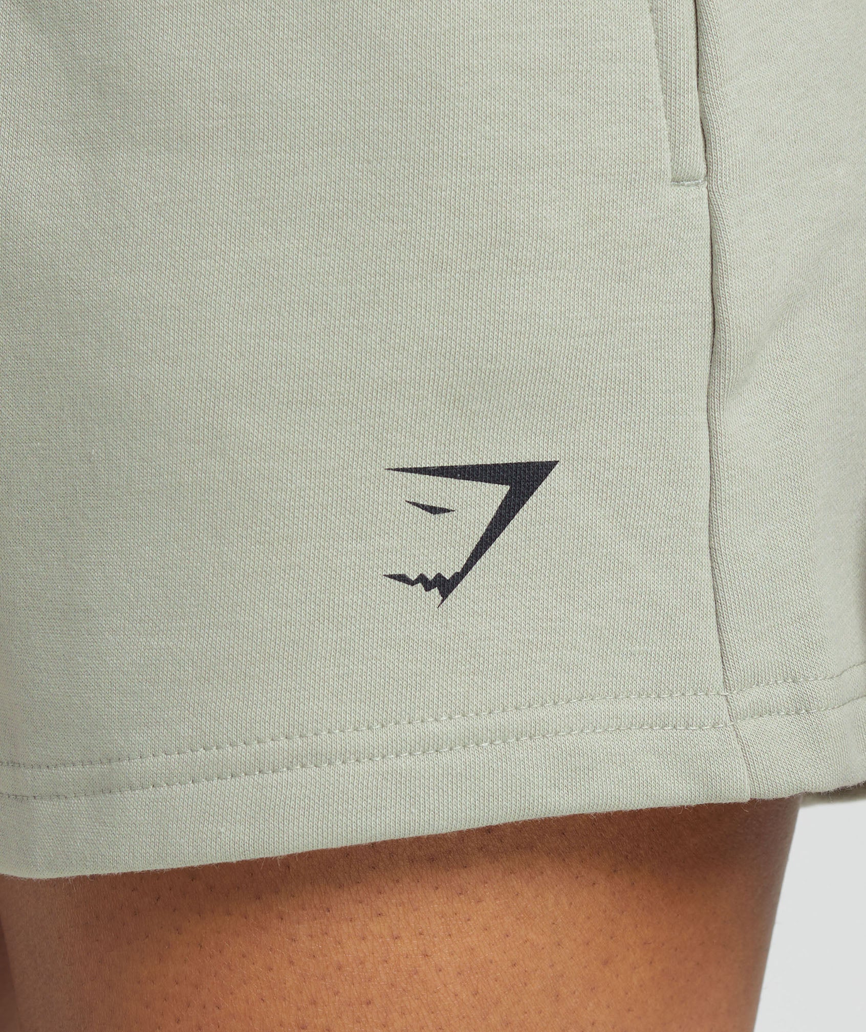 Gymshark Built Graphic Shorts - Stone Grey - Image 6