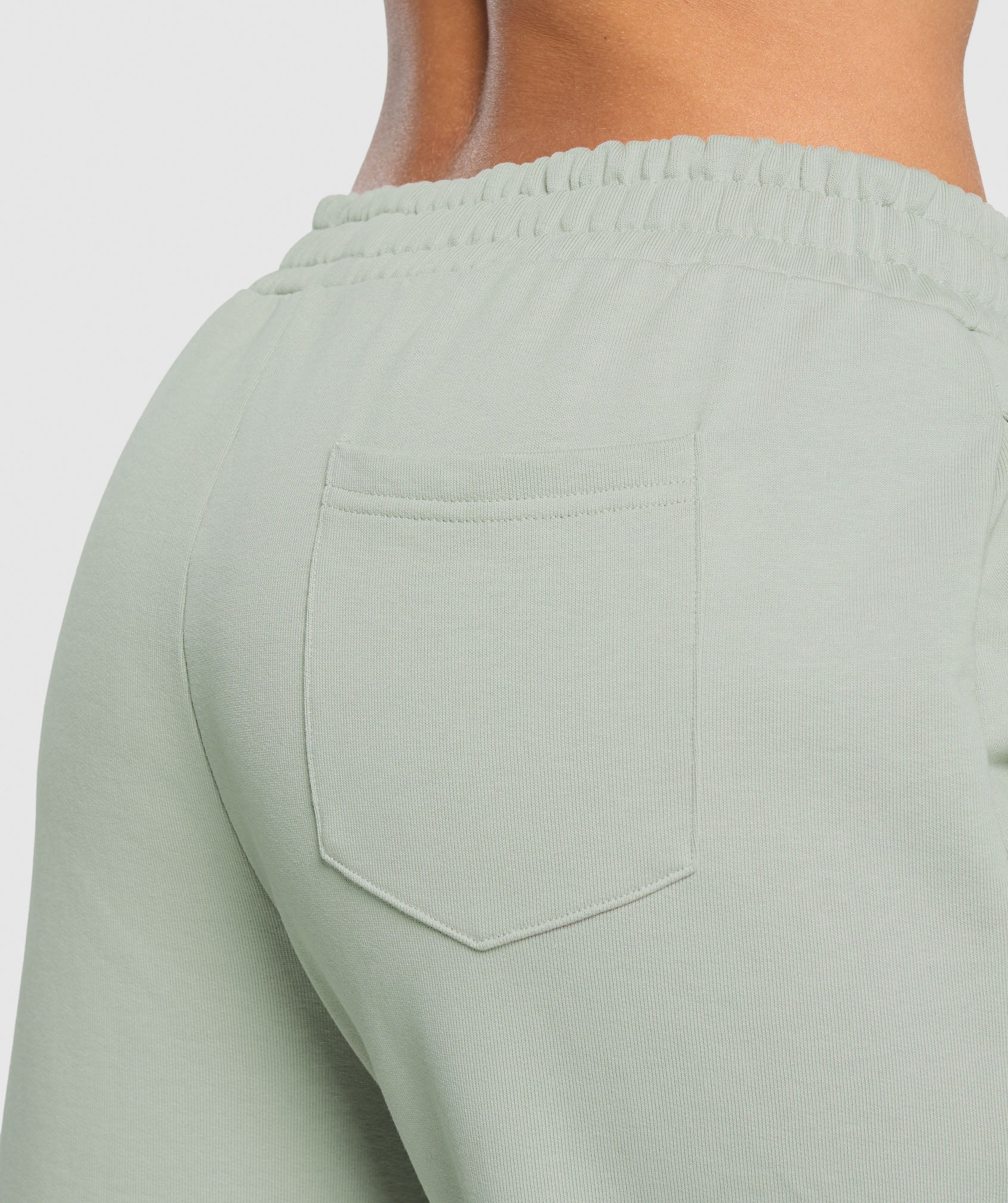 Gymshark Campus Classics Graphic Joggers - Stone Grey - Image 6
