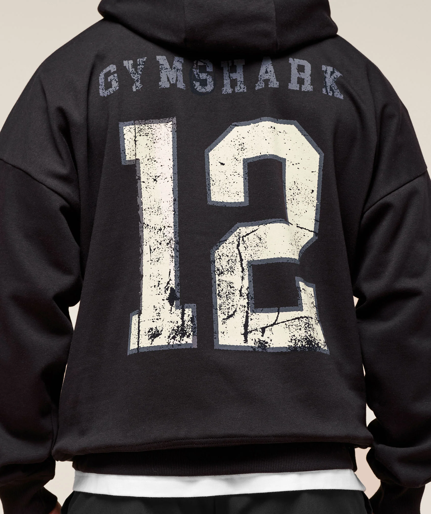 Gymshark Campus Hoodie - Black - Image 5