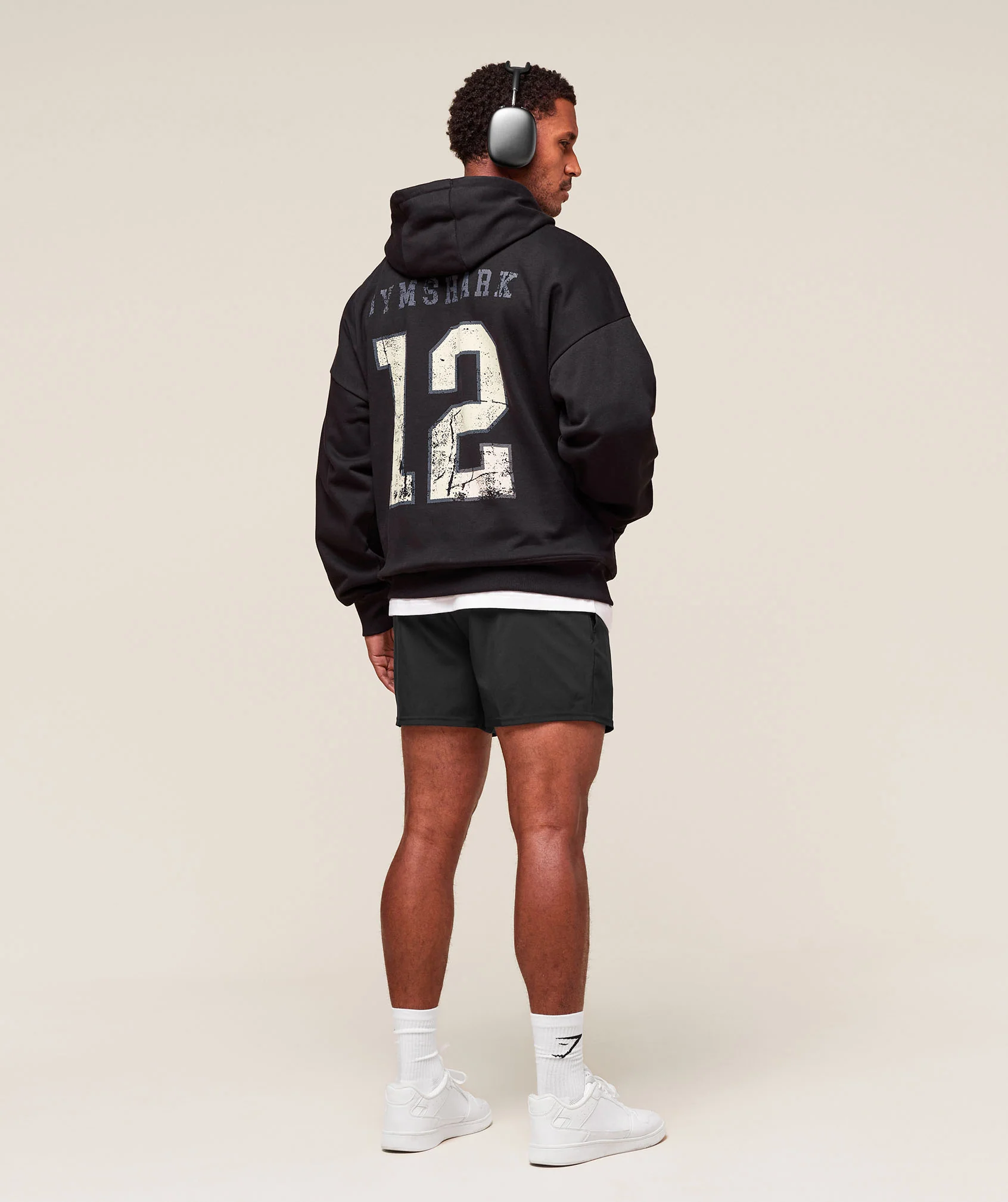 Gymshark Campus Hoodie - Black - Image 6