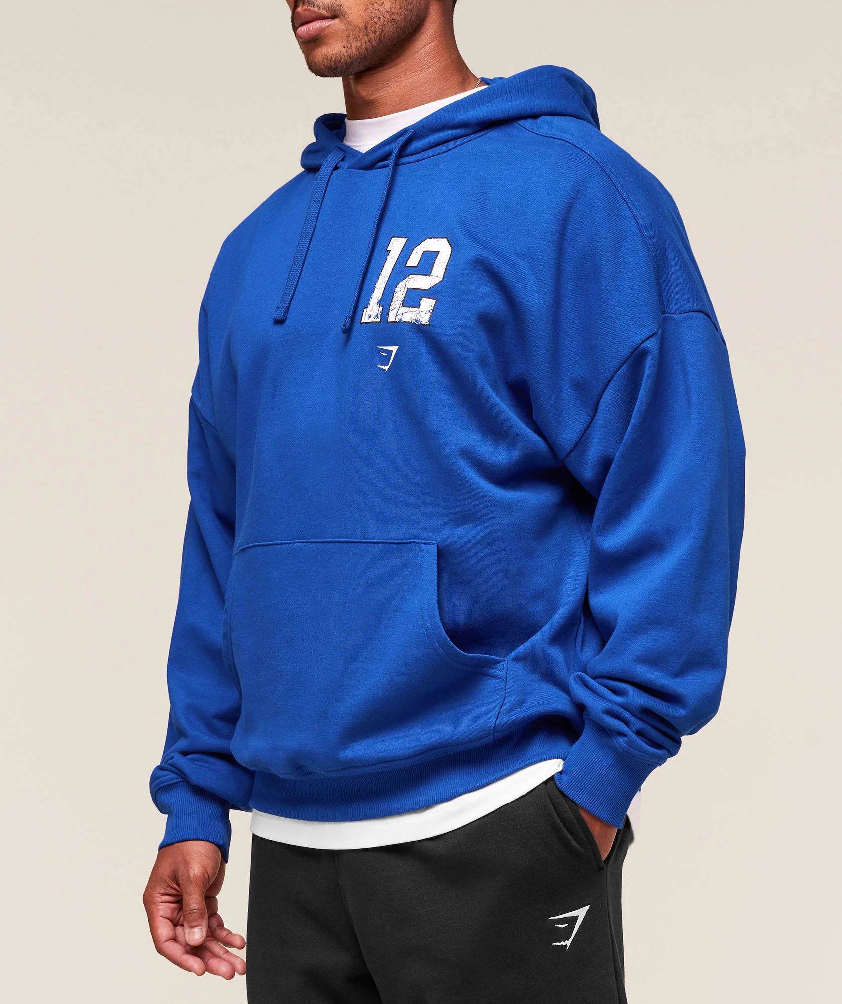 Gymshark Campus Hoodie - Athletic Blue - Image 3