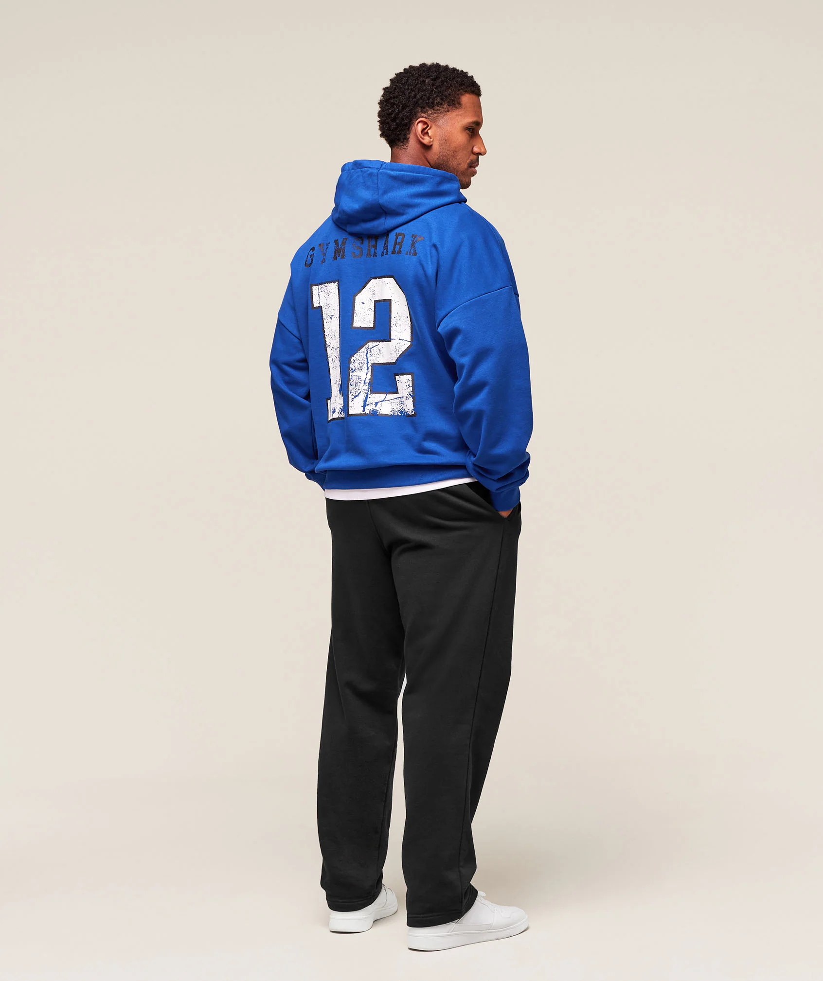 Gymshark Campus Hoodie - Athletic Blue - Image 6