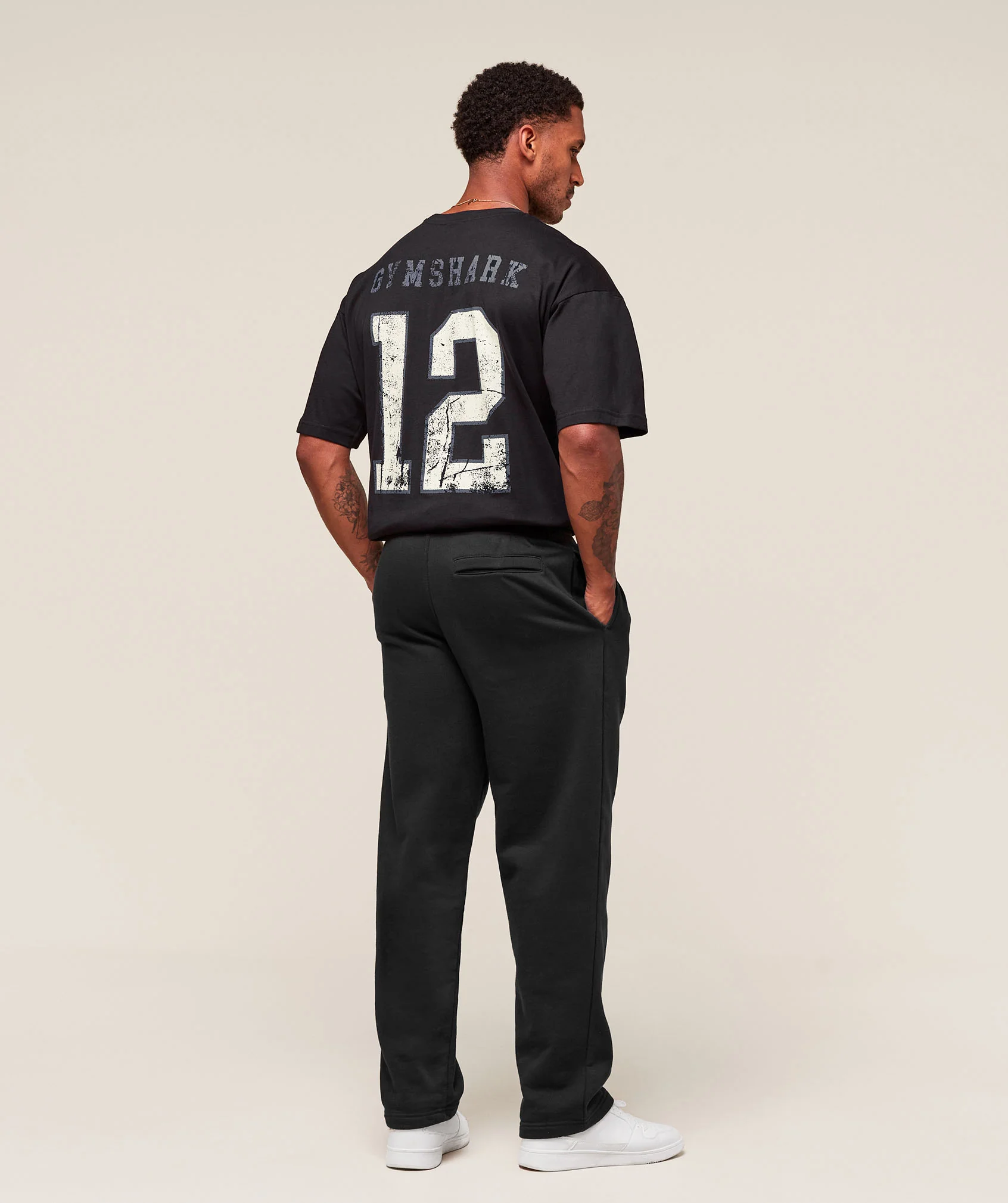 Gymshark Campus T-Shirt - Black - Image 6