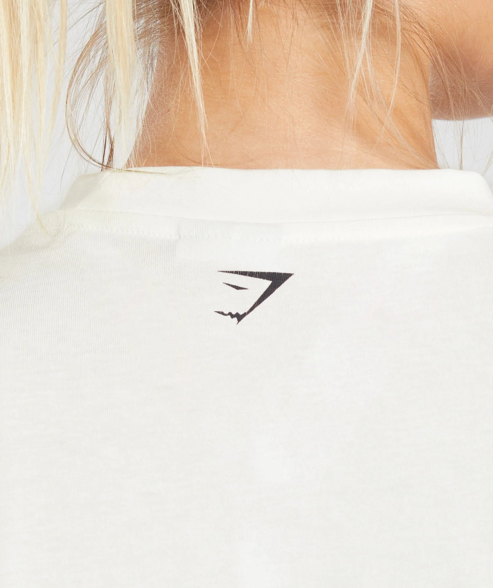 Gymshark Care Label Graphic Oversized T-Shirt - Soft White - Image 5