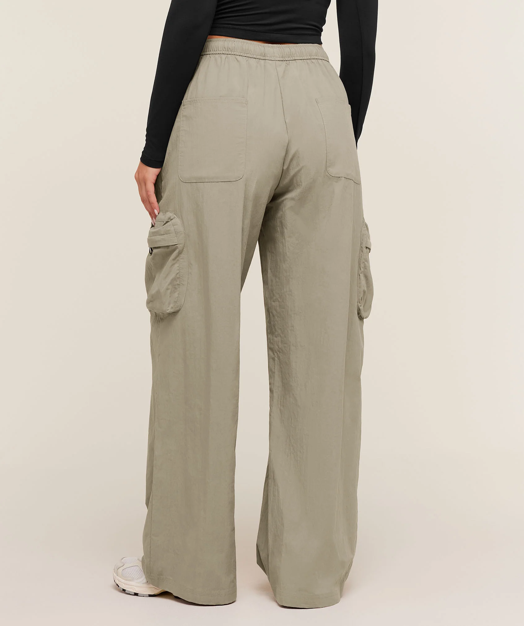 Gymshark Cargo Pants - Linen Brown - Image 2