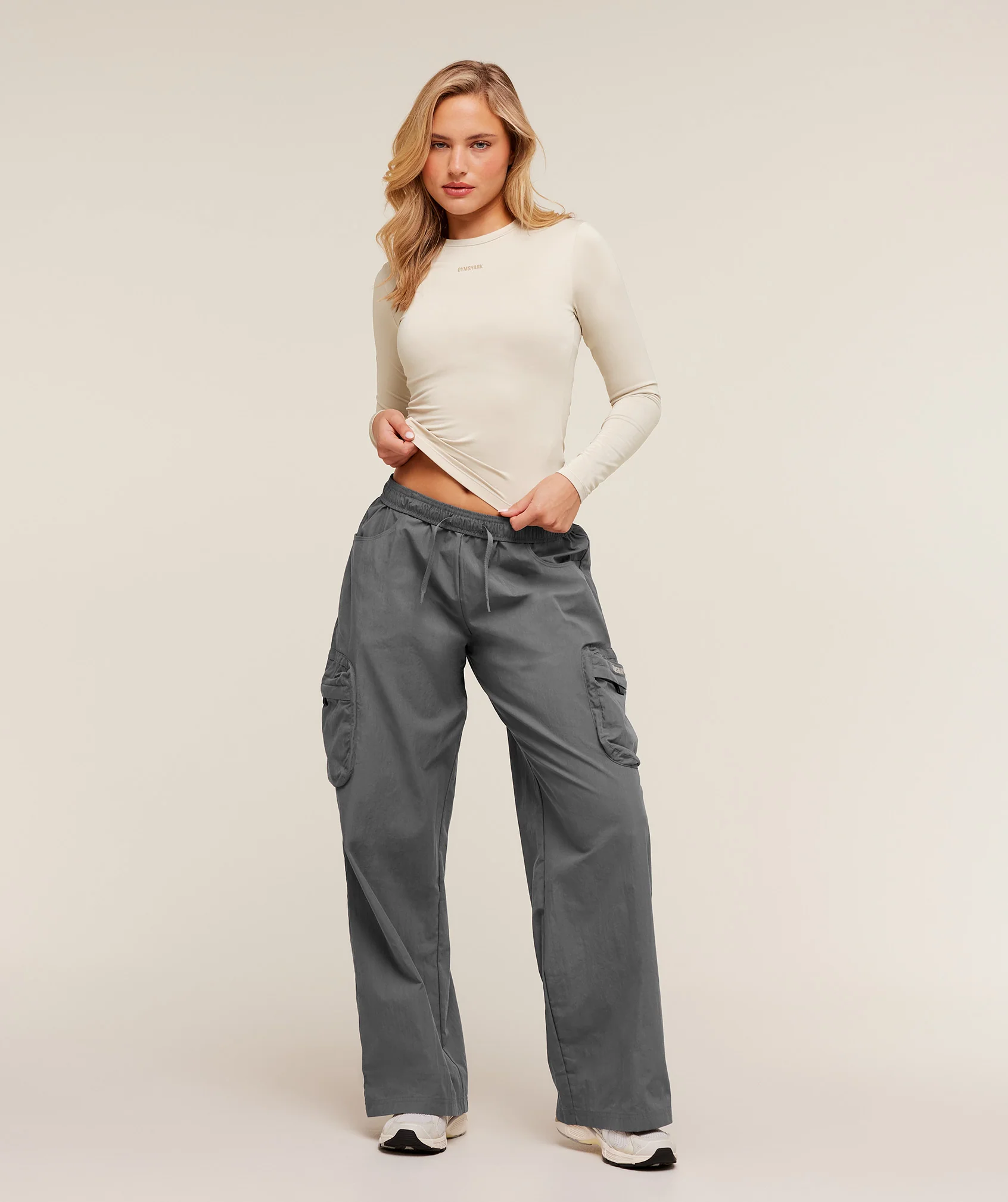 Gymshark Cargo Pants - Dark Grey - Image 6