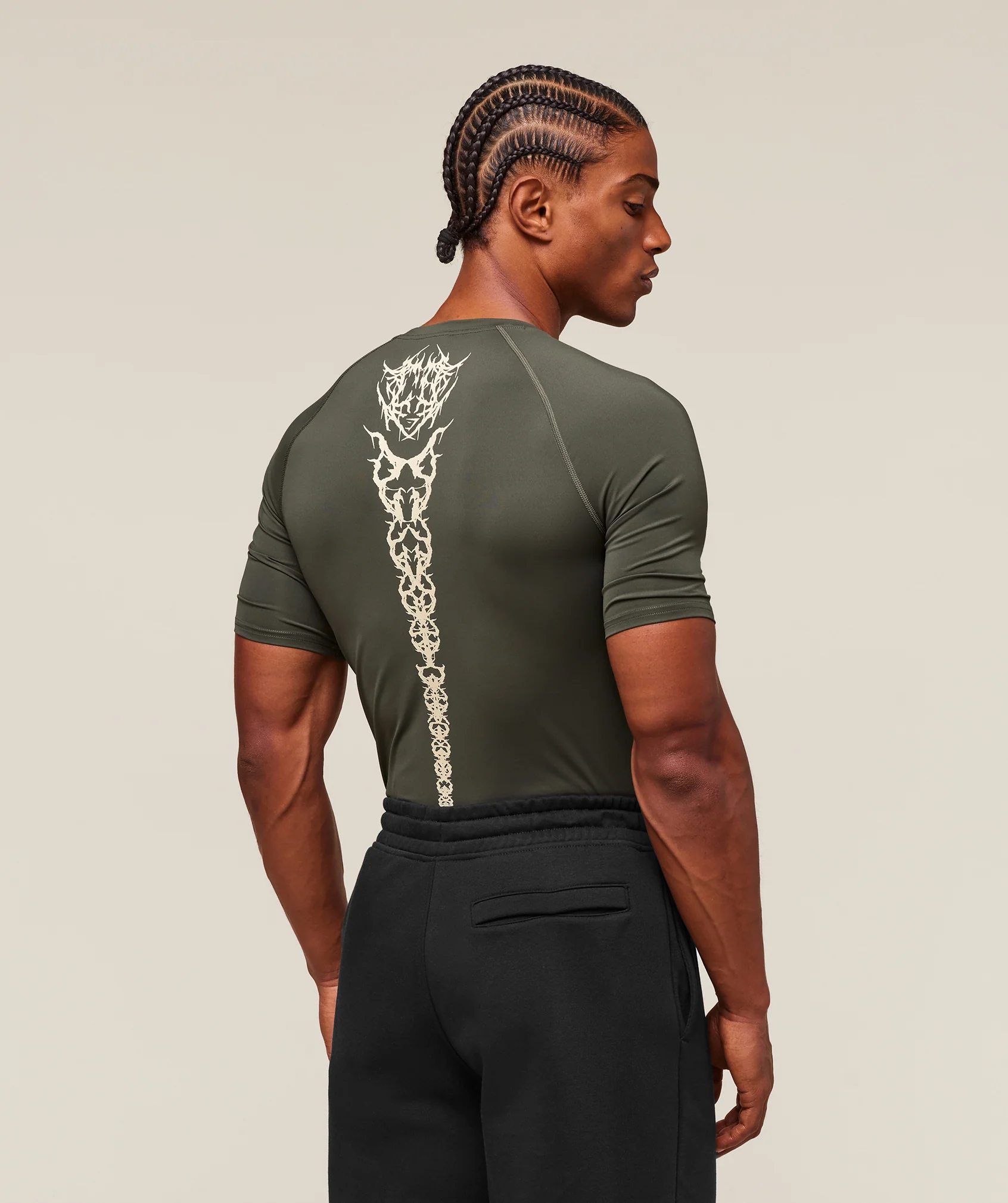 Gymshark Carlos Belcast x Element Baselayer - Strength Green - Image 2