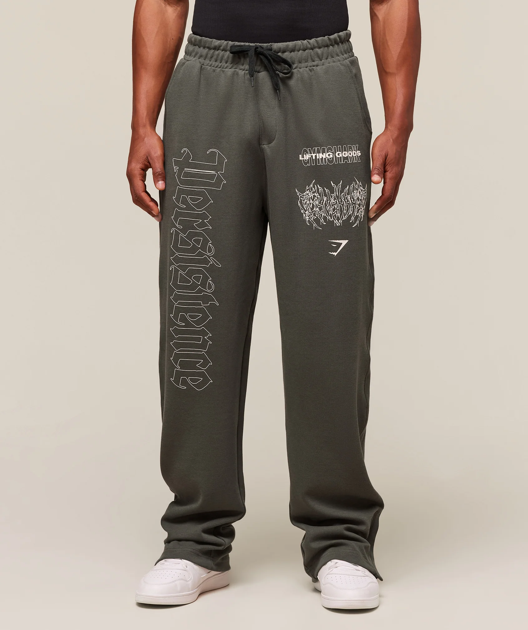 Gymshark Carlos Belcast x Rest Day Track Pant - Strength Green - Image 2