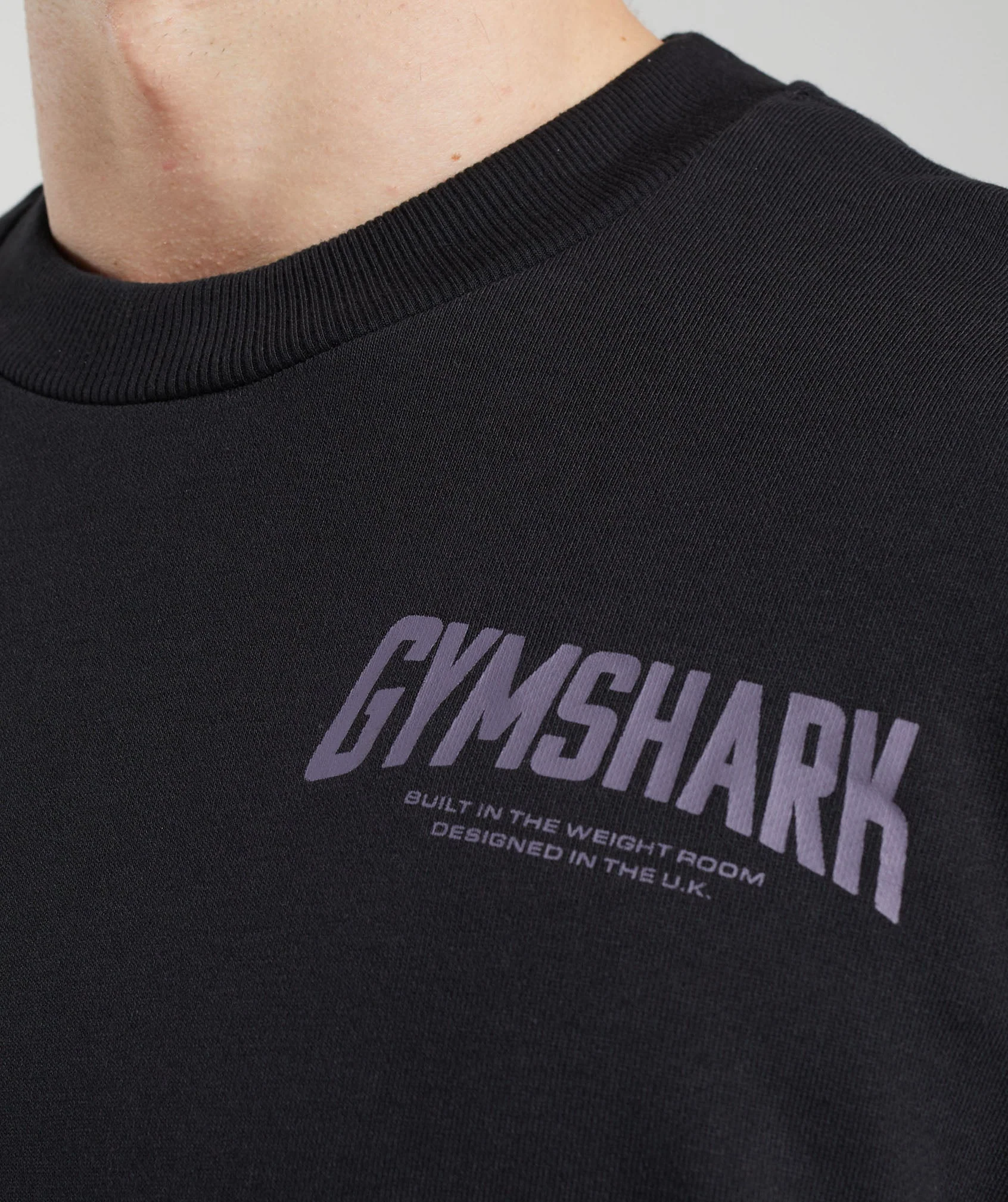 Gymshark Cartoon Lifting Crew - Black - Image 5