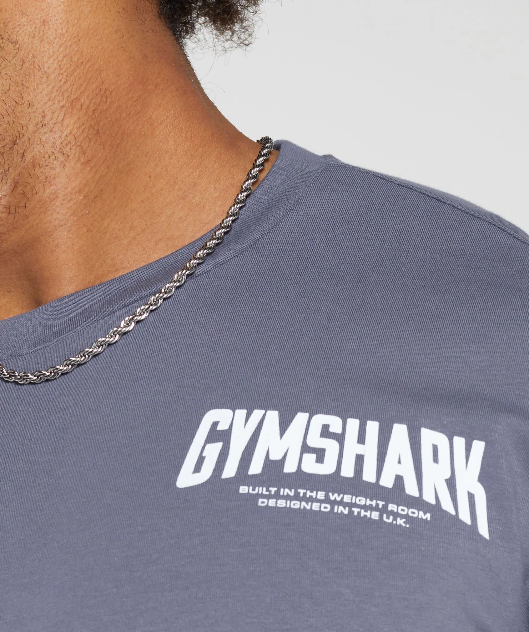 Gymshark Cartoon Lifting T-Shirt - Dewberry Purple - Image 5