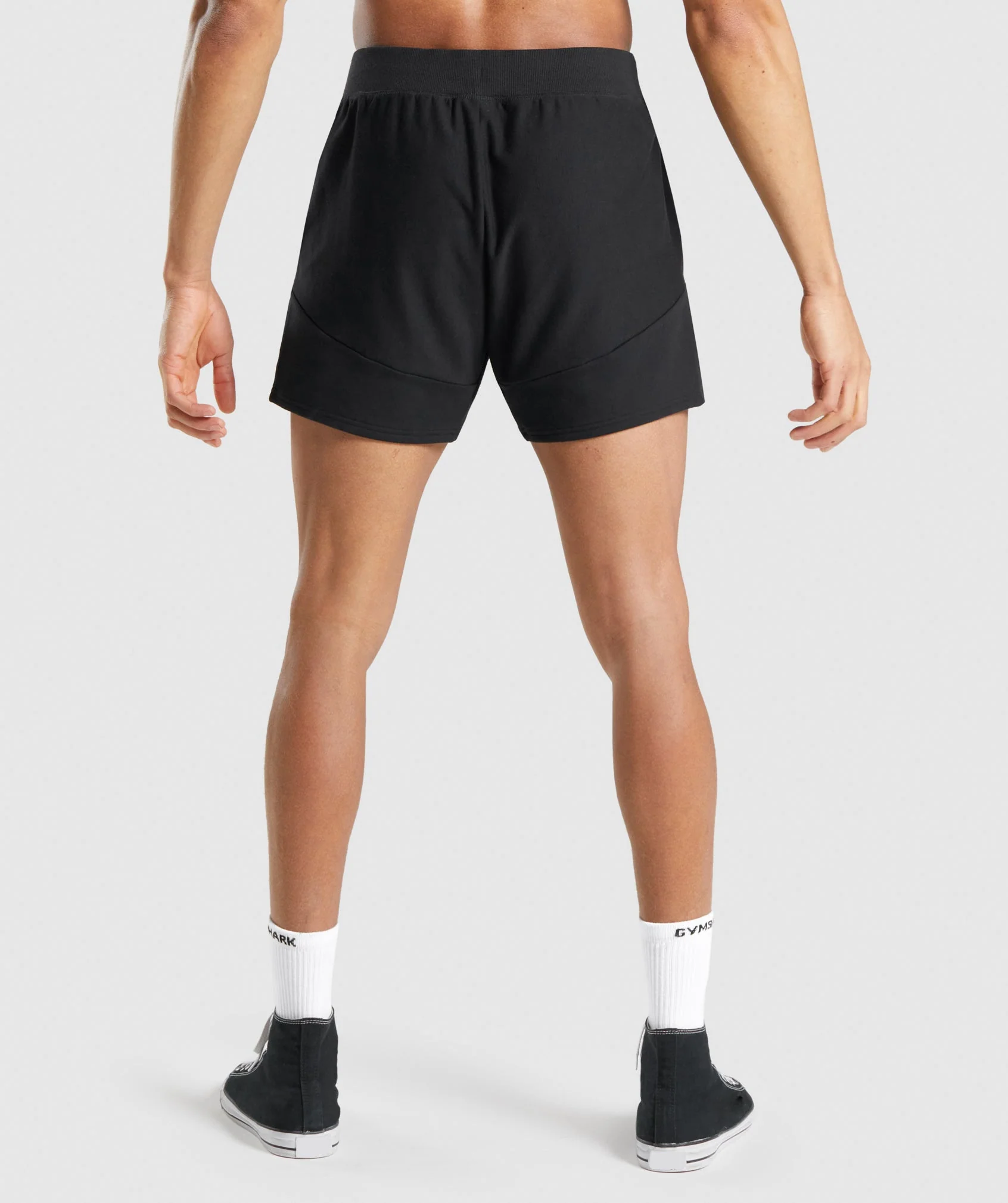 Gymshark Chalk 5" Quad Shorts - Black - Image 2