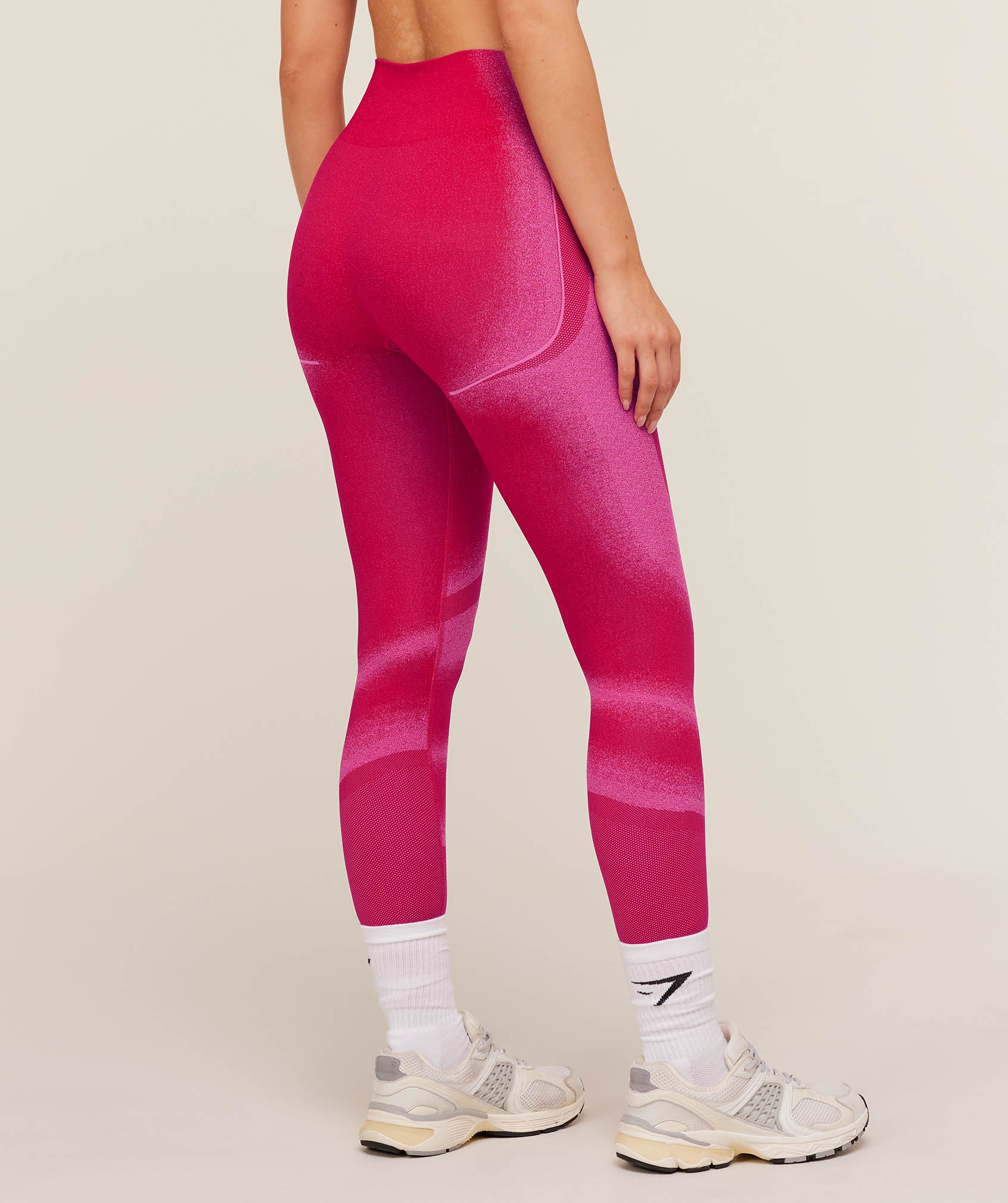 Gymshark Charge Seamless Leggings - GS Build Pink/GS Fetch Pink - Image 2