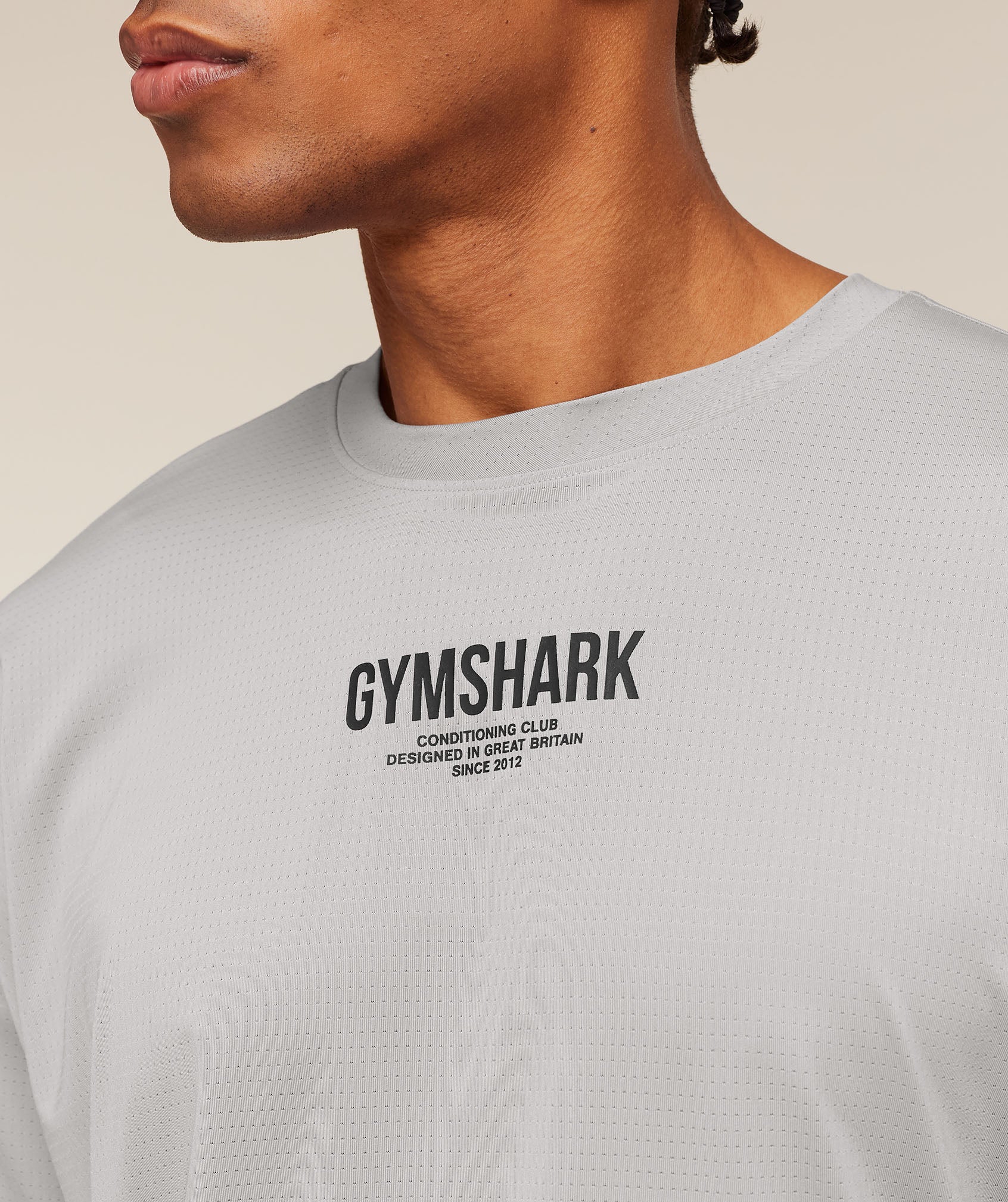 Gymshark Chrome Graphic T-Shirt - Stratus Grey - Image 6