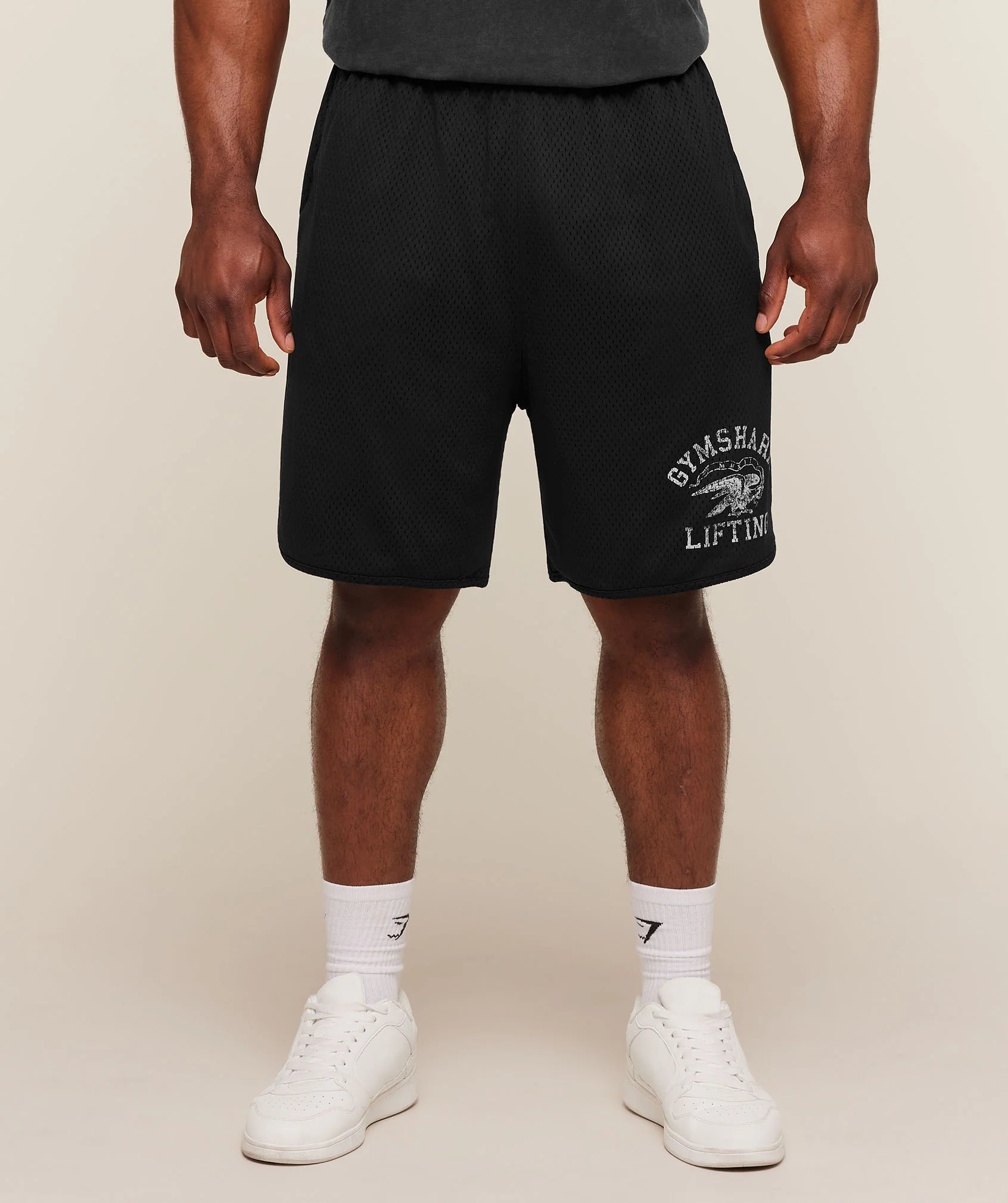 Gymshark Collective Mesh Shorts - Black