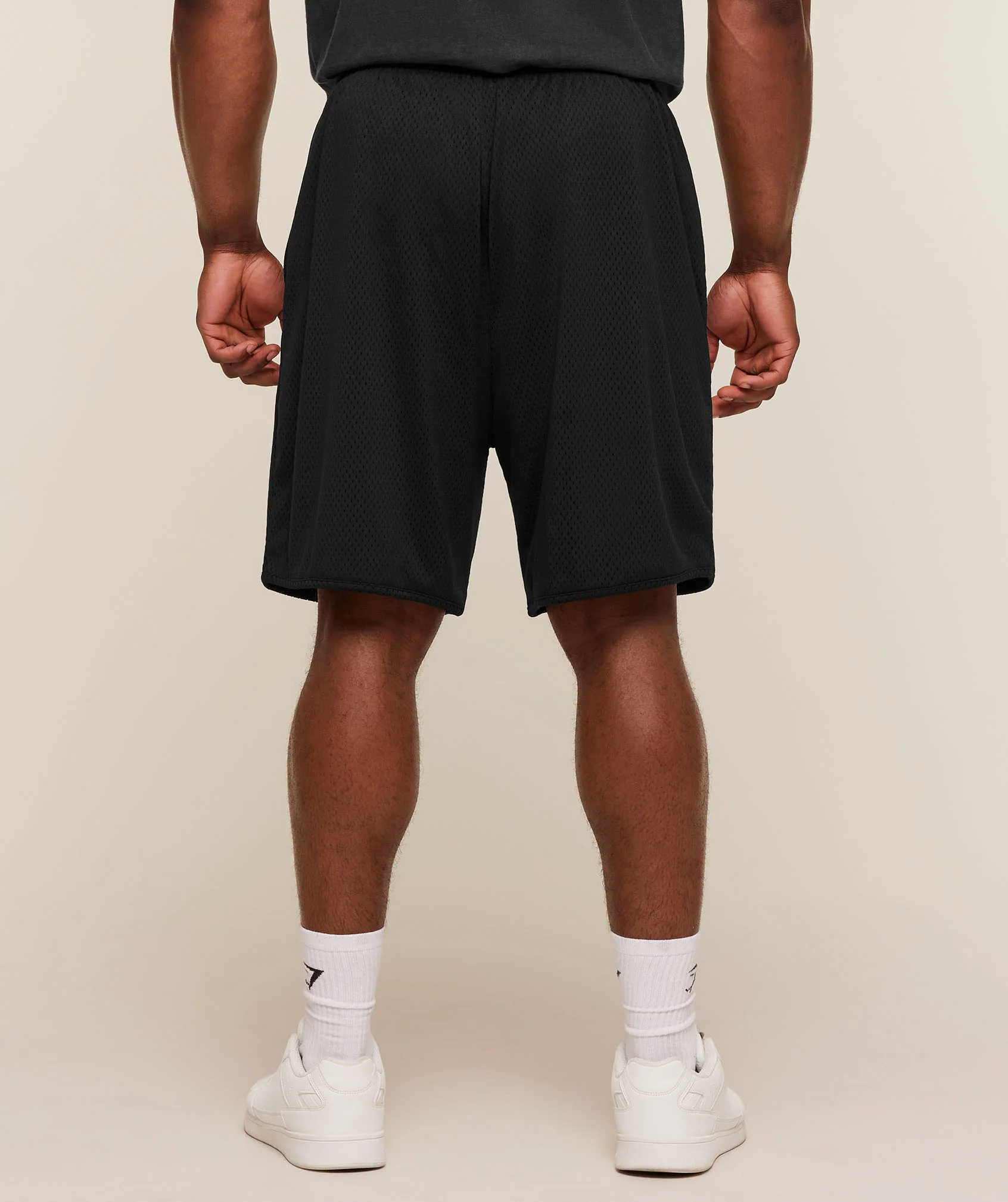 Gymshark Collective Mesh Shorts - Black - Image 4