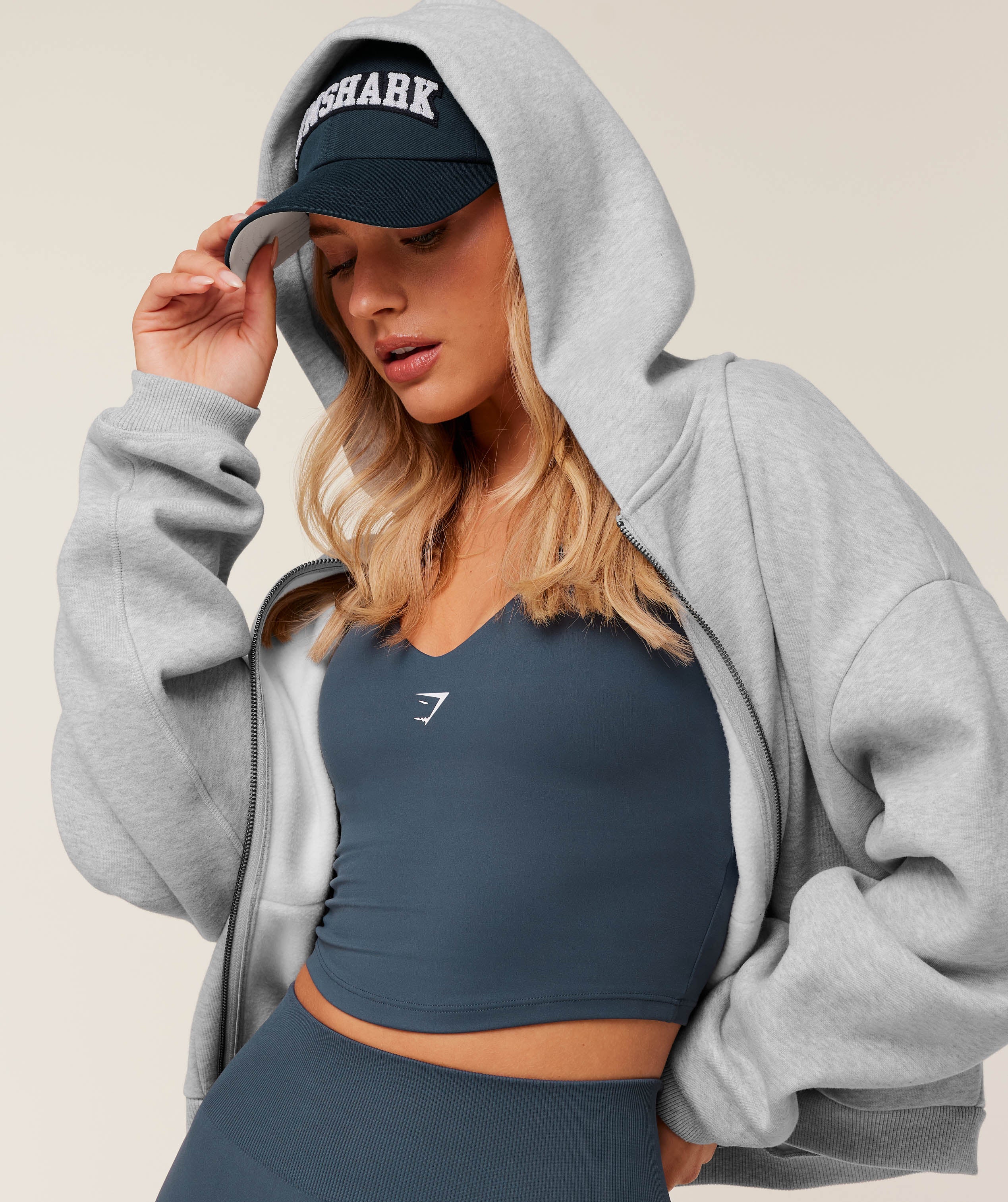 Gymshark Collegiate Cap - GS Stealth Blue - Image 2