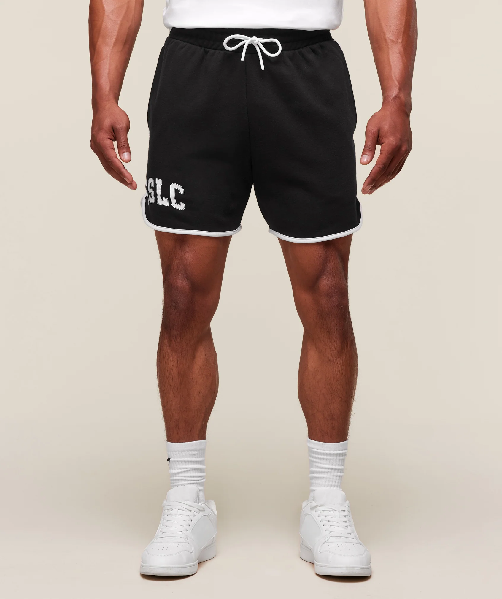 Gymshark GSLC Contrast 5" Shorts - Black/White