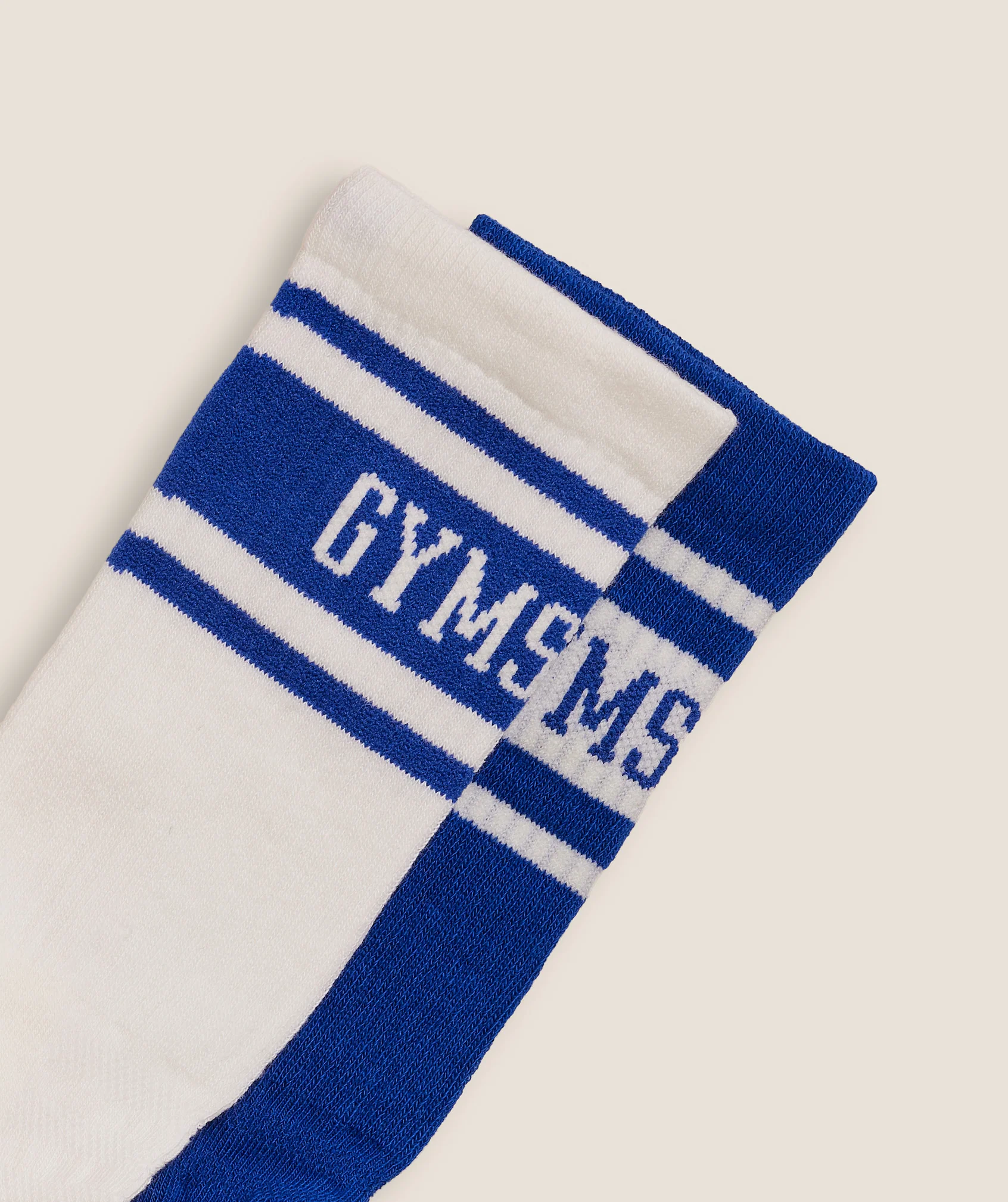 Gymshark Collegiate Crew Sock 2pk - Athletic Blue - Image 2
