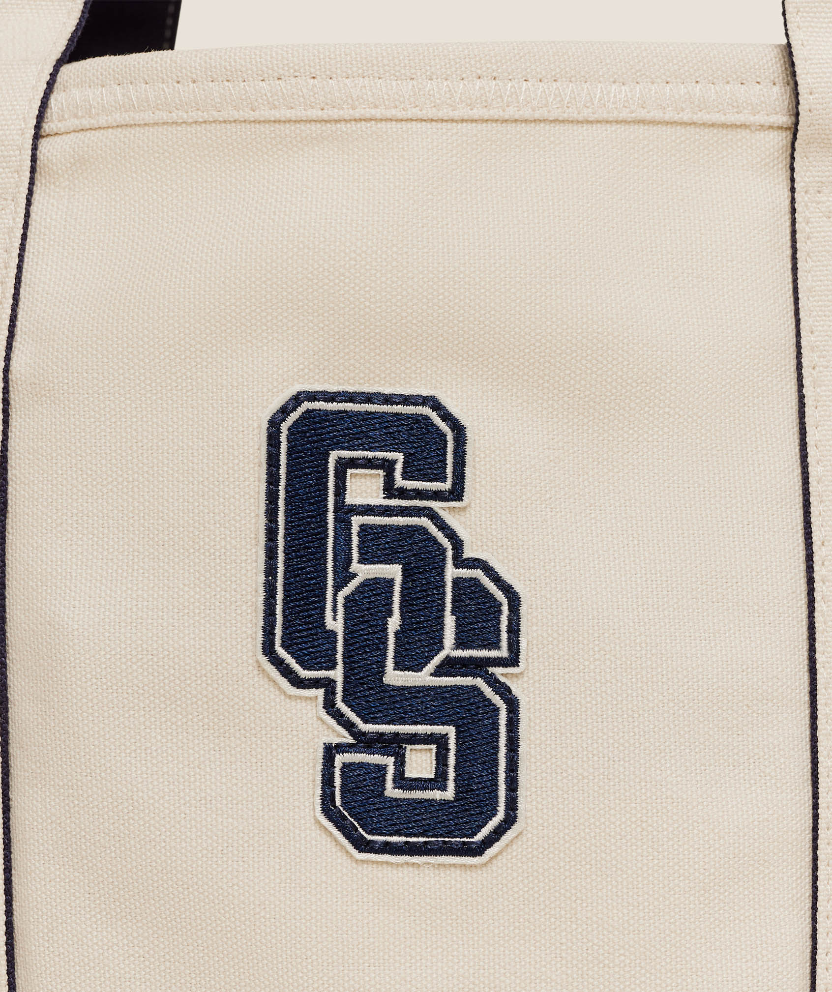 Gymshark Collegiate Mini Tote Bag - Heavy Blue/Oat White/Athletic Burgundy - Image 3