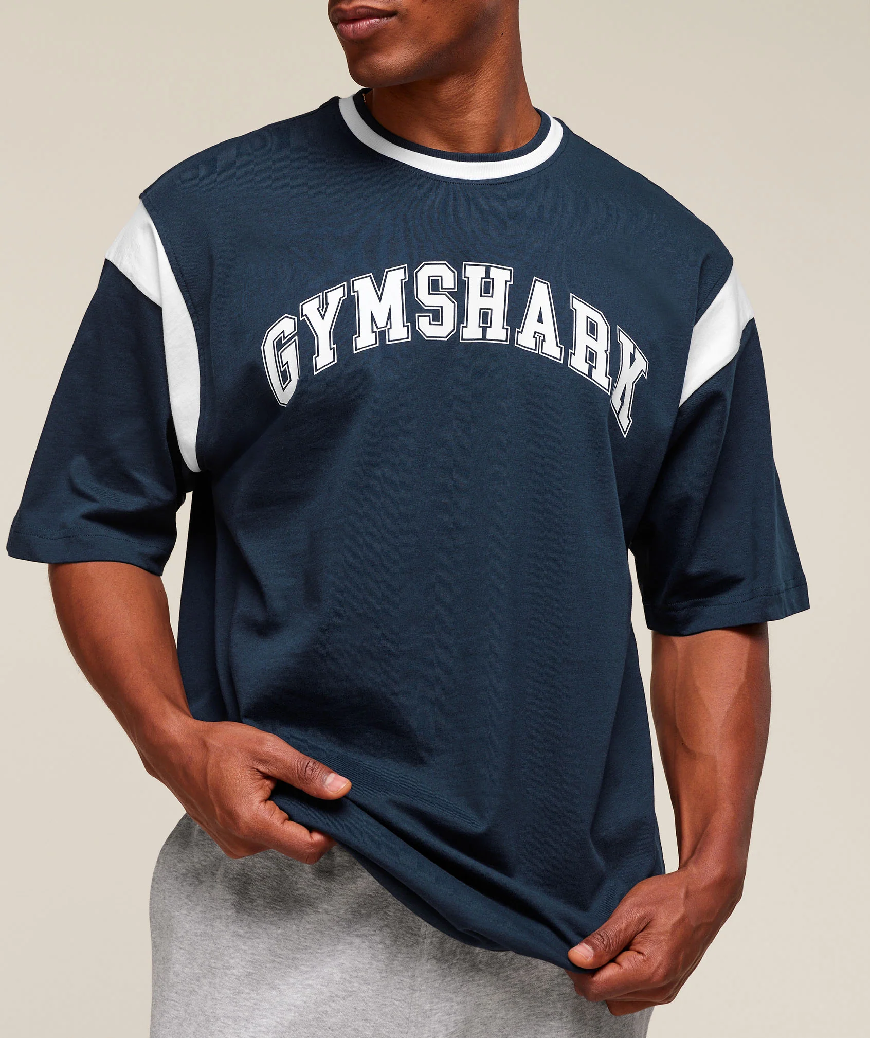 Gymshark GSLC Oversized T-Shirt - Navy - Image 4