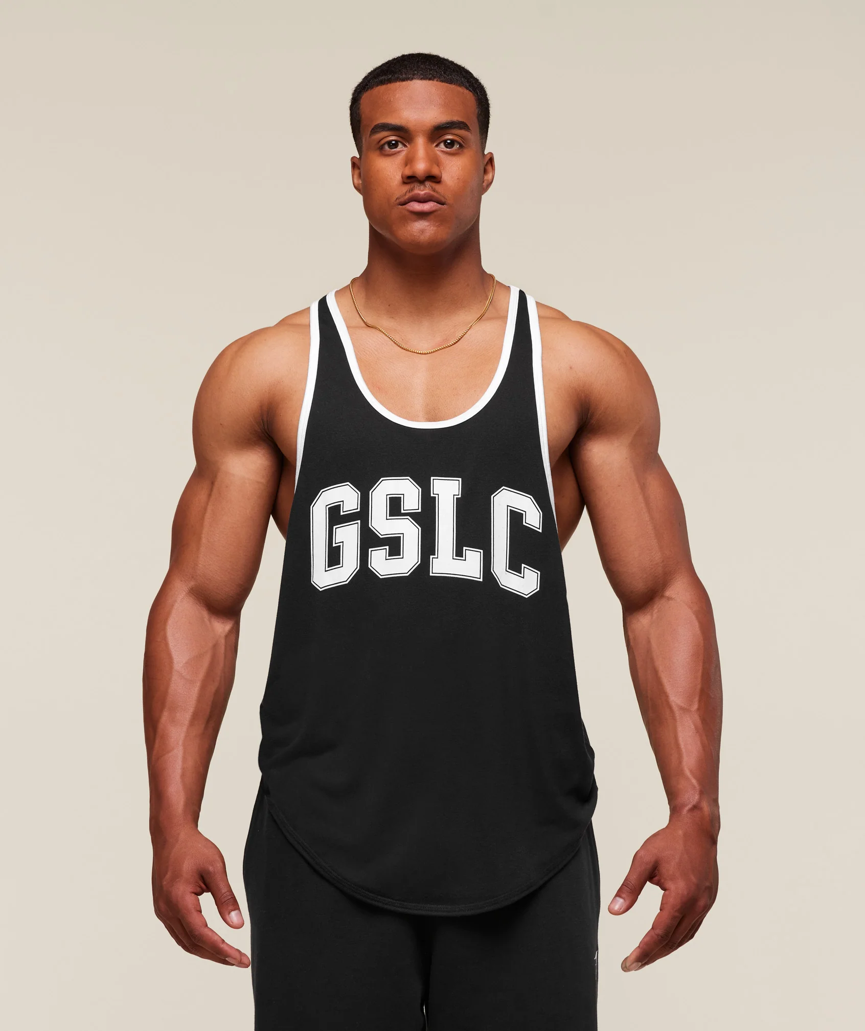 Gymshark GSLC Ringer Stringer - Black