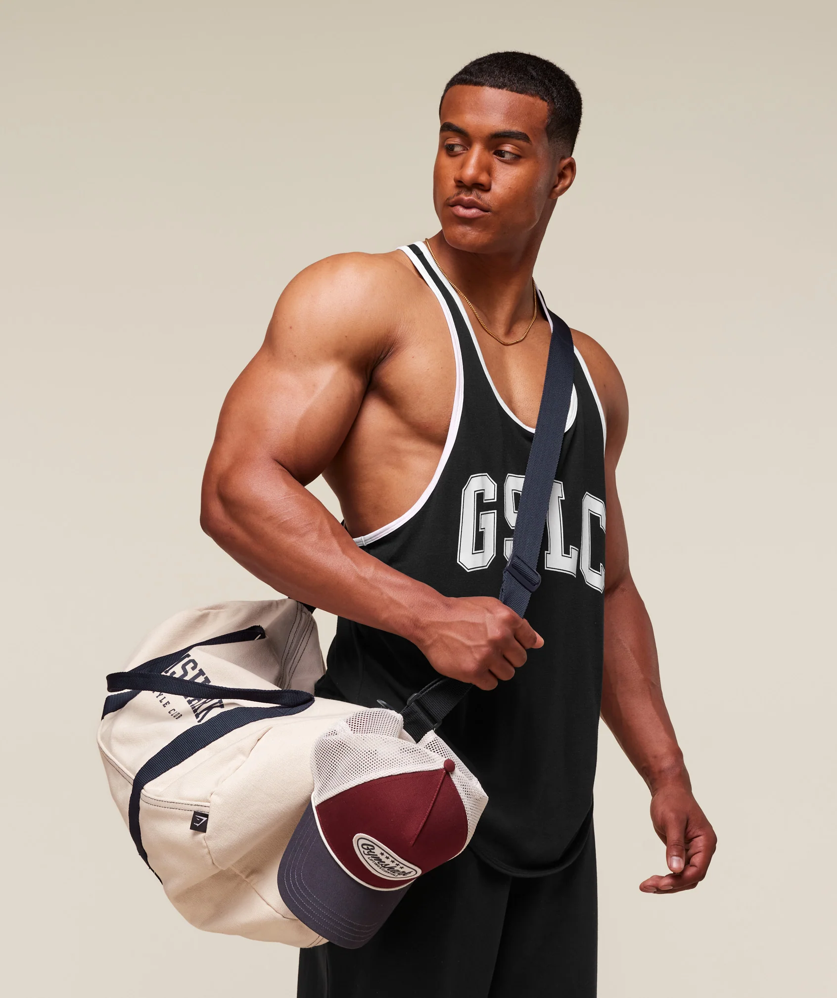 Gymshark GSLC Ringer Stringer - Black - Image 4