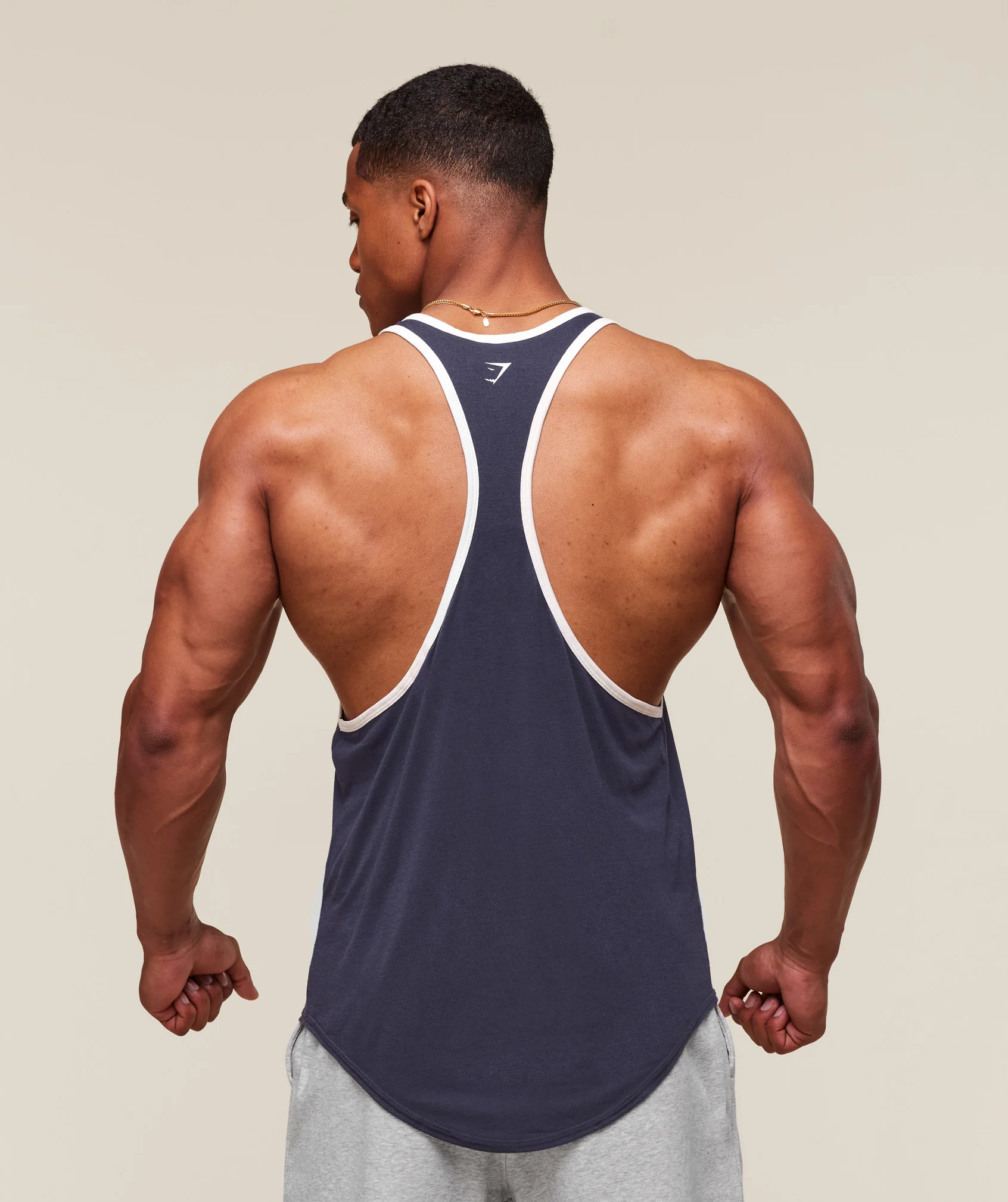 Gymshark GSLC Ringer Stringer - Heavy Blue - Image 2