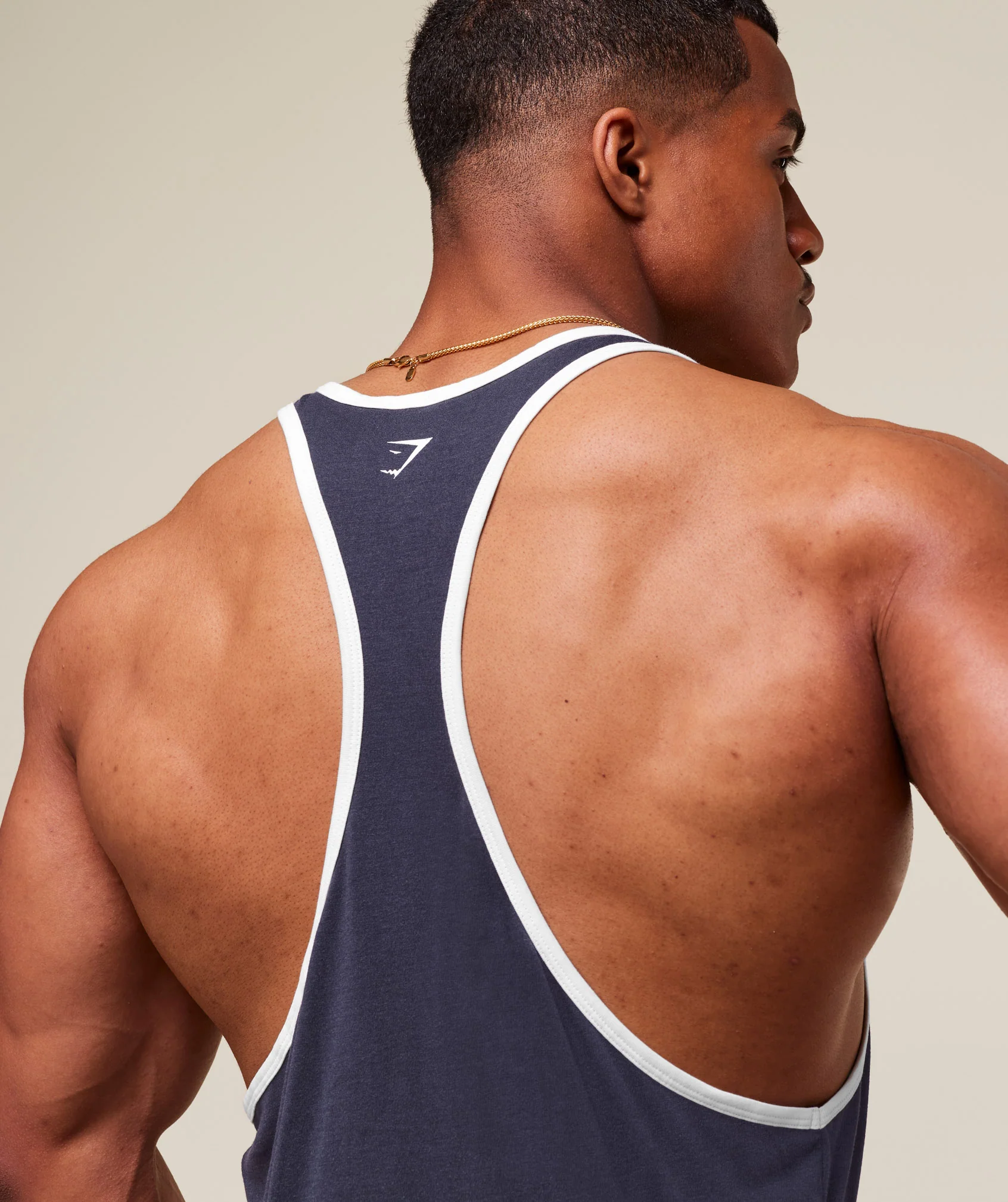 Gymshark GSLC Ringer Stringer - Heavy Blue - Image 5