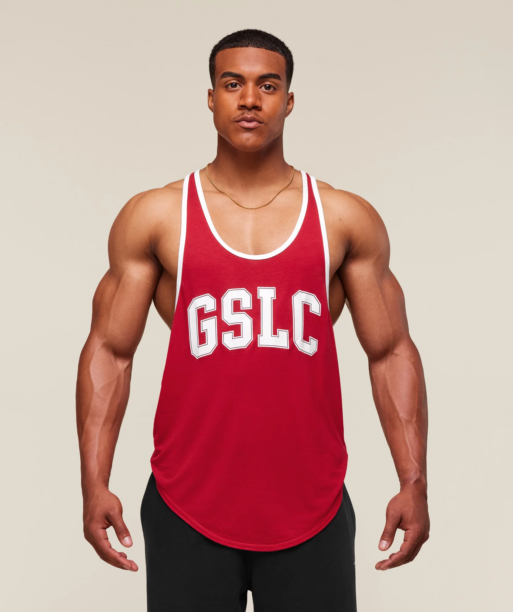 Gymshark GSLC Ringer Stringer - Conditioning Red