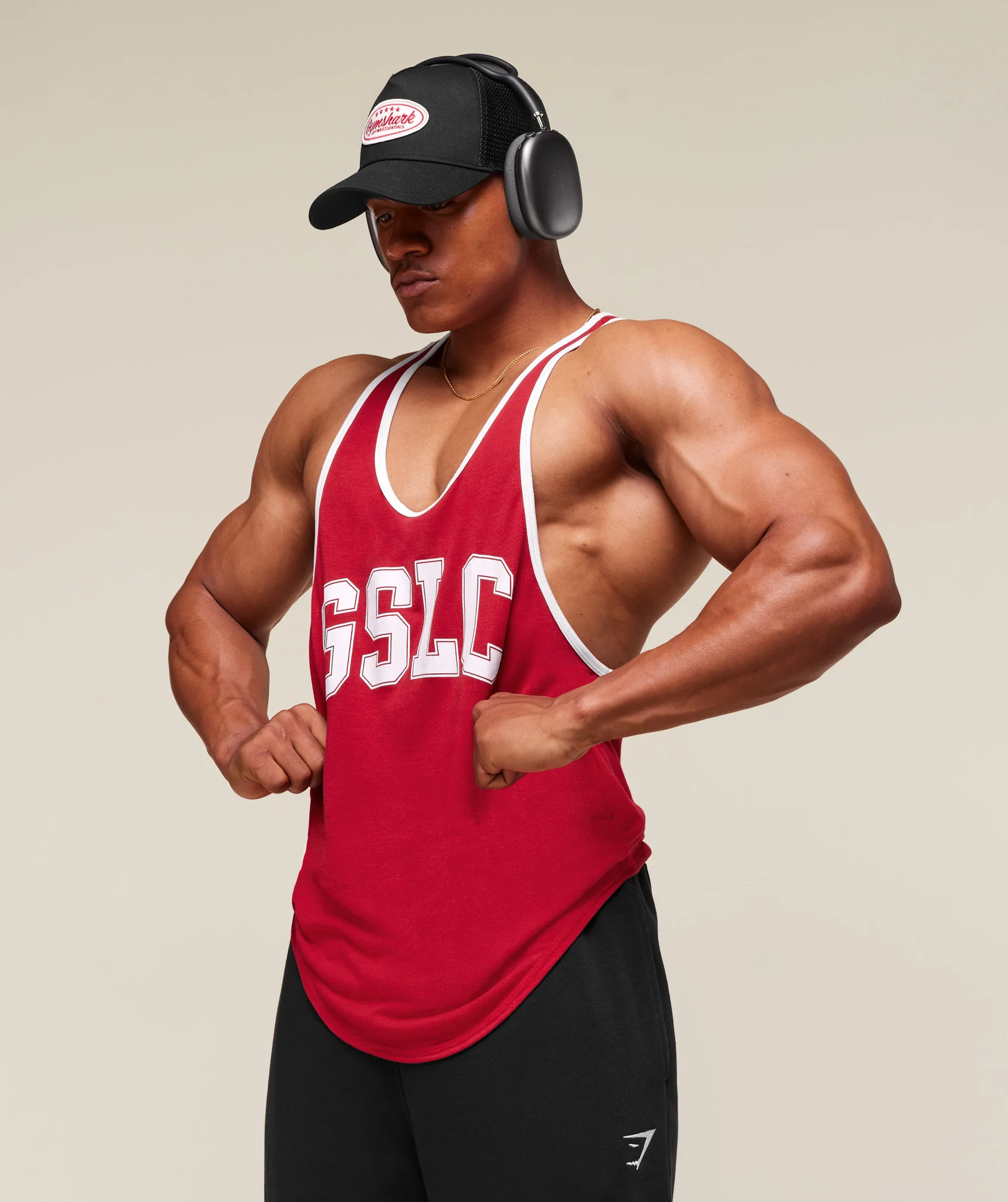 Gymshark GSLC Ringer Stringer - Conditioning Red - Image 6