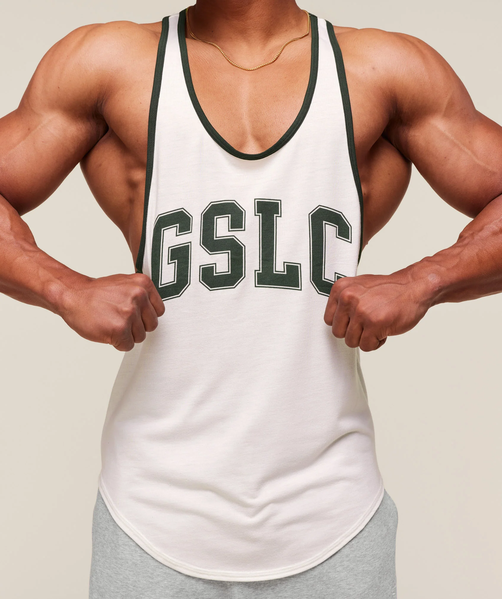Gymshark GSLC Ringer Stringer - Soft White - Image 5