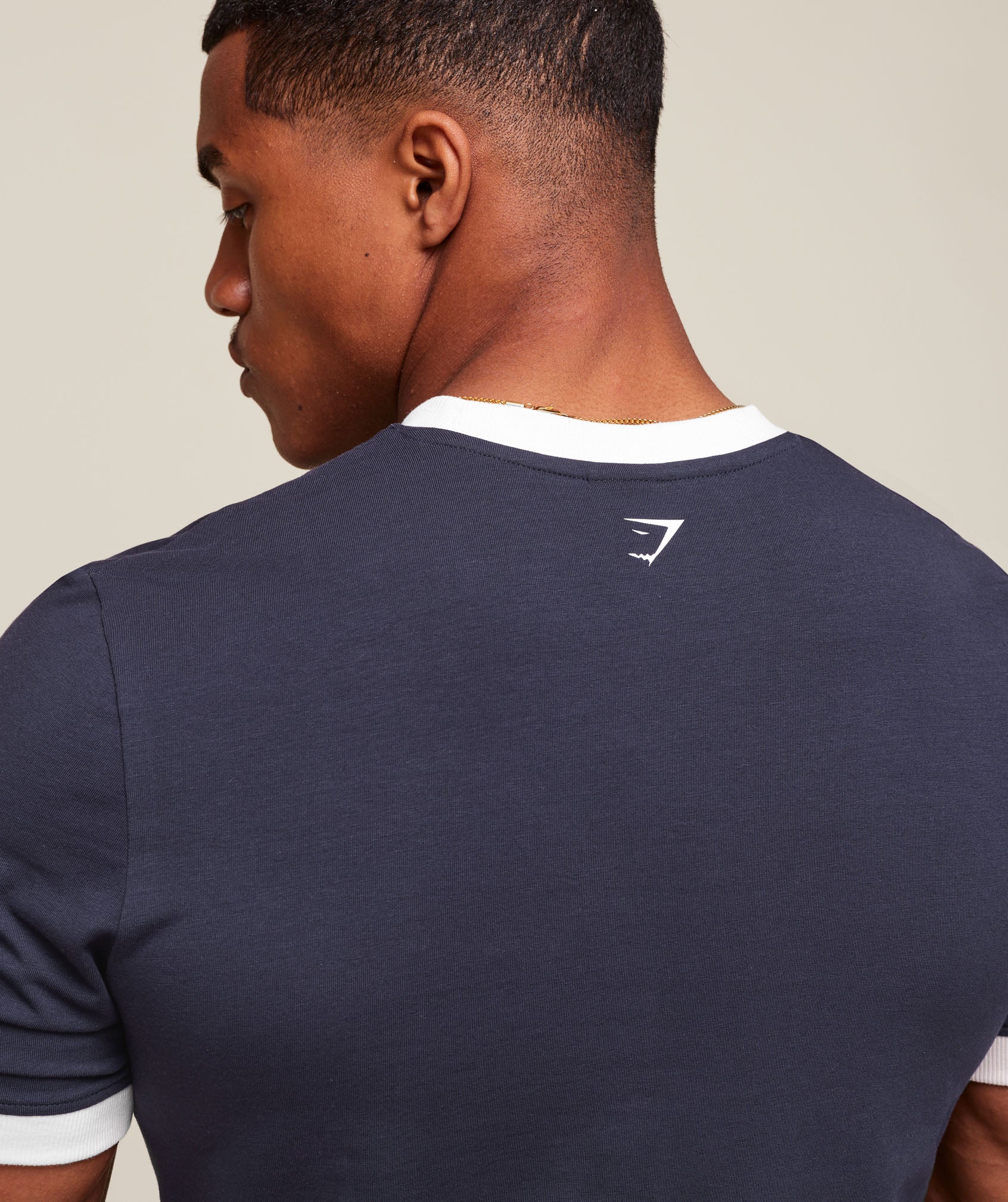 Gymshark GSLC Ringer T-Shirt - Heavy Blue - Image 5