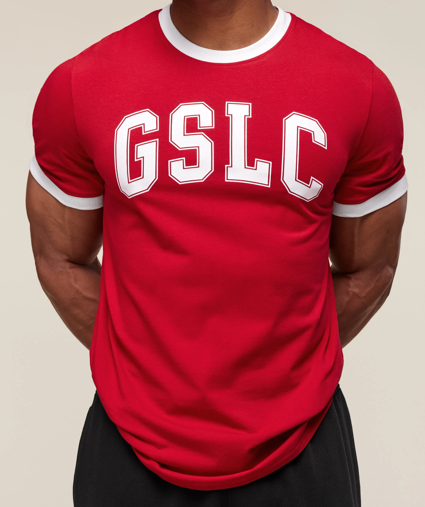 Gymshark GSLC Ringer T-Shirt - Conditioning Red - Image 4