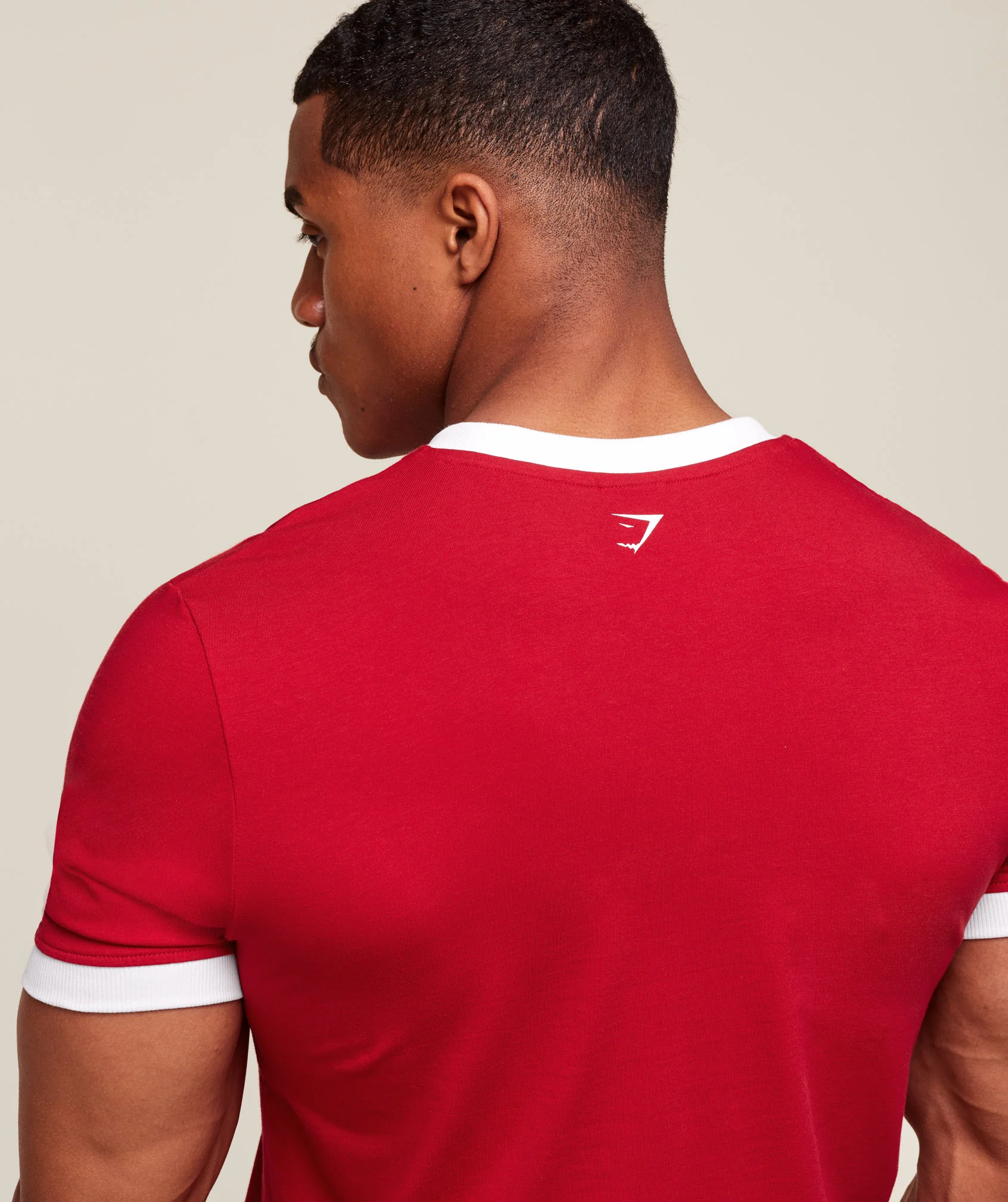 Gymshark GSLC Ringer T-Shirt - Conditioning Red - Image 5